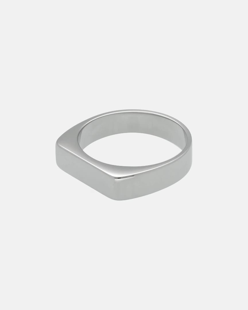 Anillo Slim Plateado - imagen 4