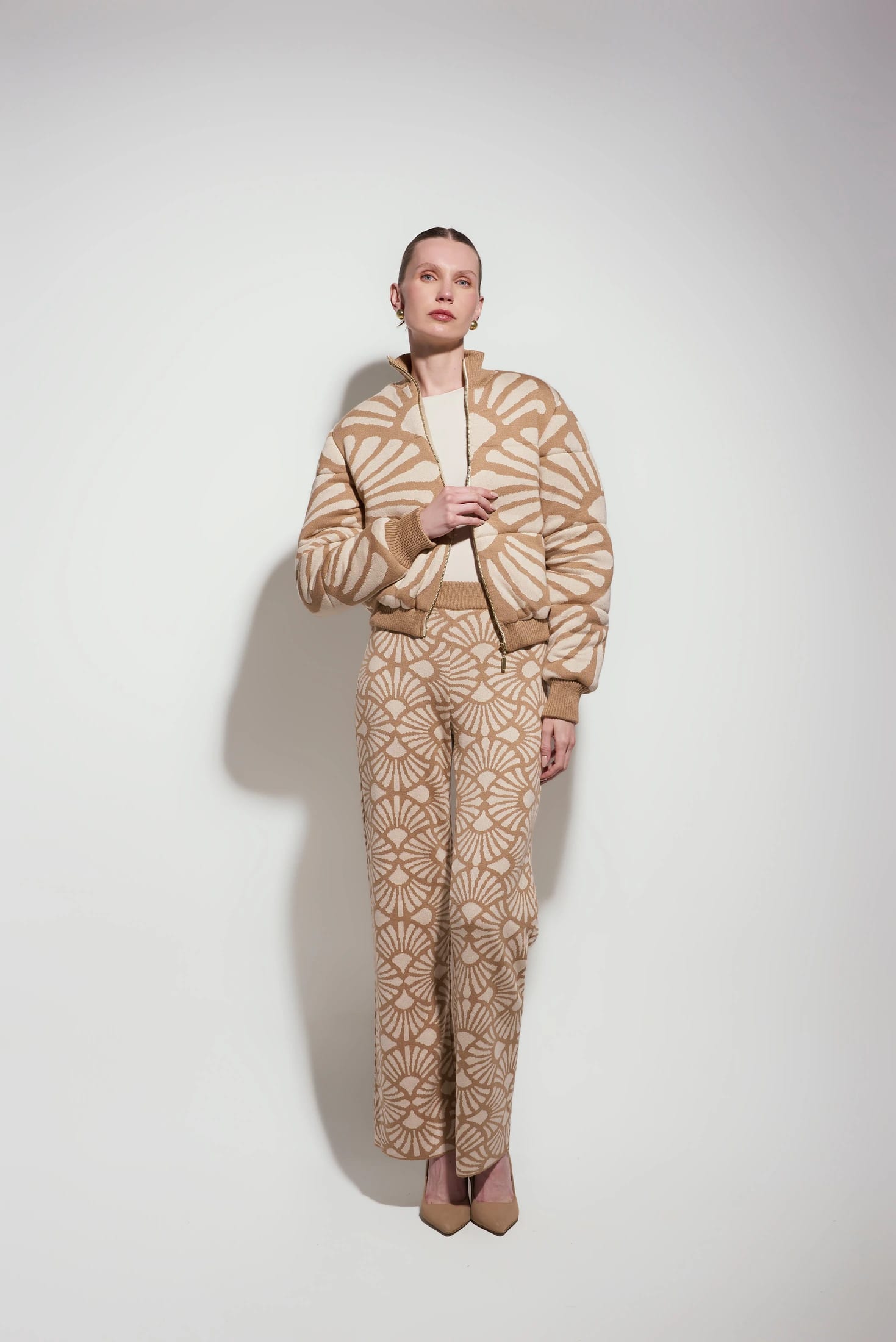 Pantalón Venus Camel-Beige - imagen 1