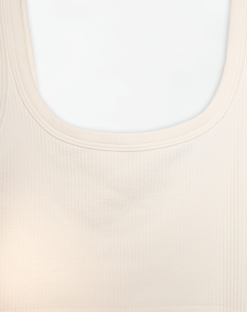 Crop top deportivo mujer seamless blanco - imagen 6