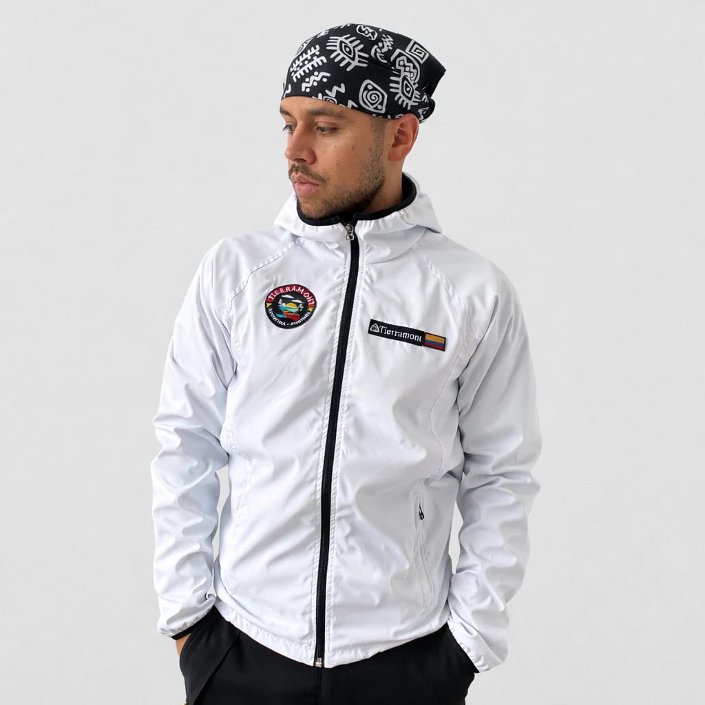 Chaqueta Impermeable Pionono Blanca Hombre - imagen 7
