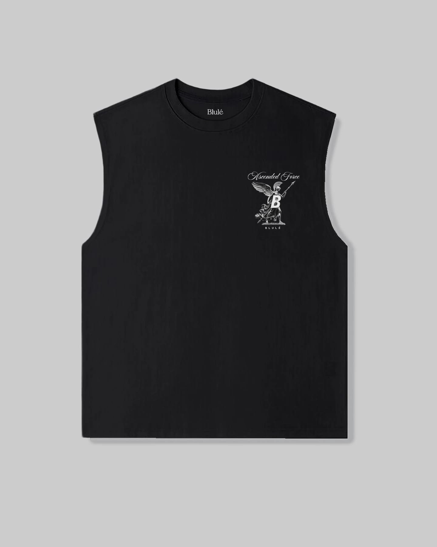 Oversized Sleeveless Ascended Force Black - imagen 2