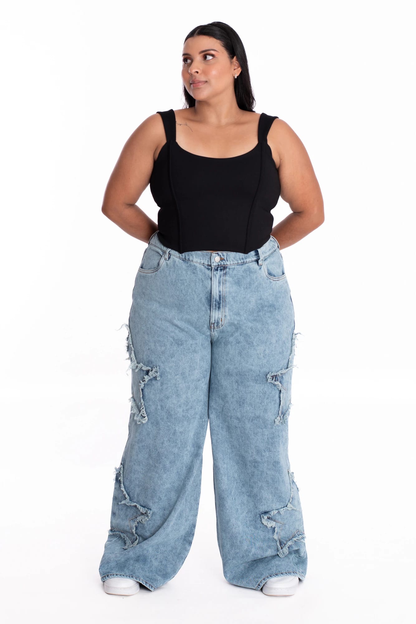 Crop Top Simona Negro - imagen 19