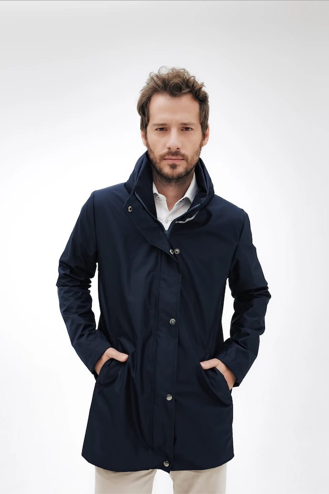 RAINCOAT NAVY - imagen 1