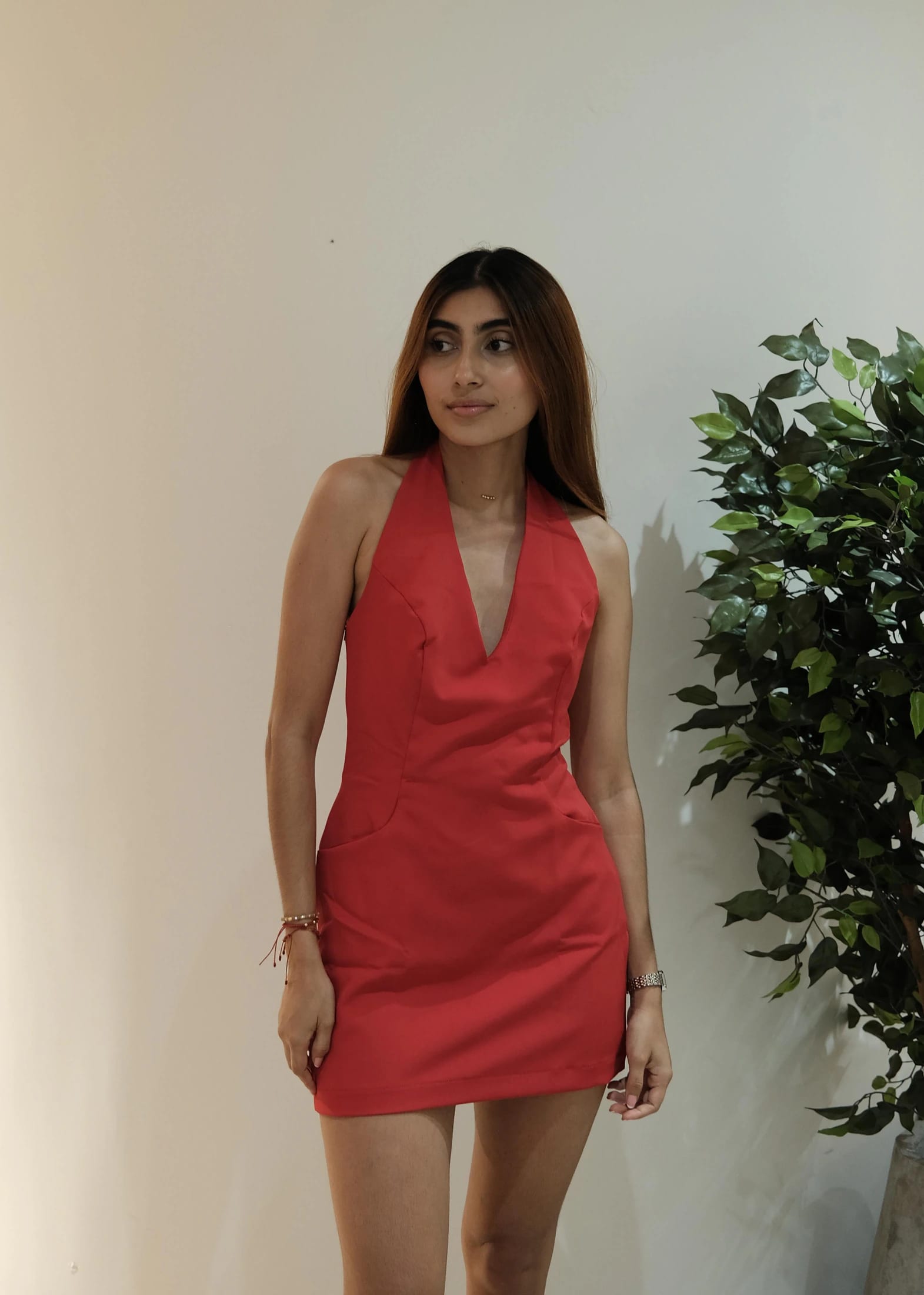Vestido Espresso Rojo - imagen 1