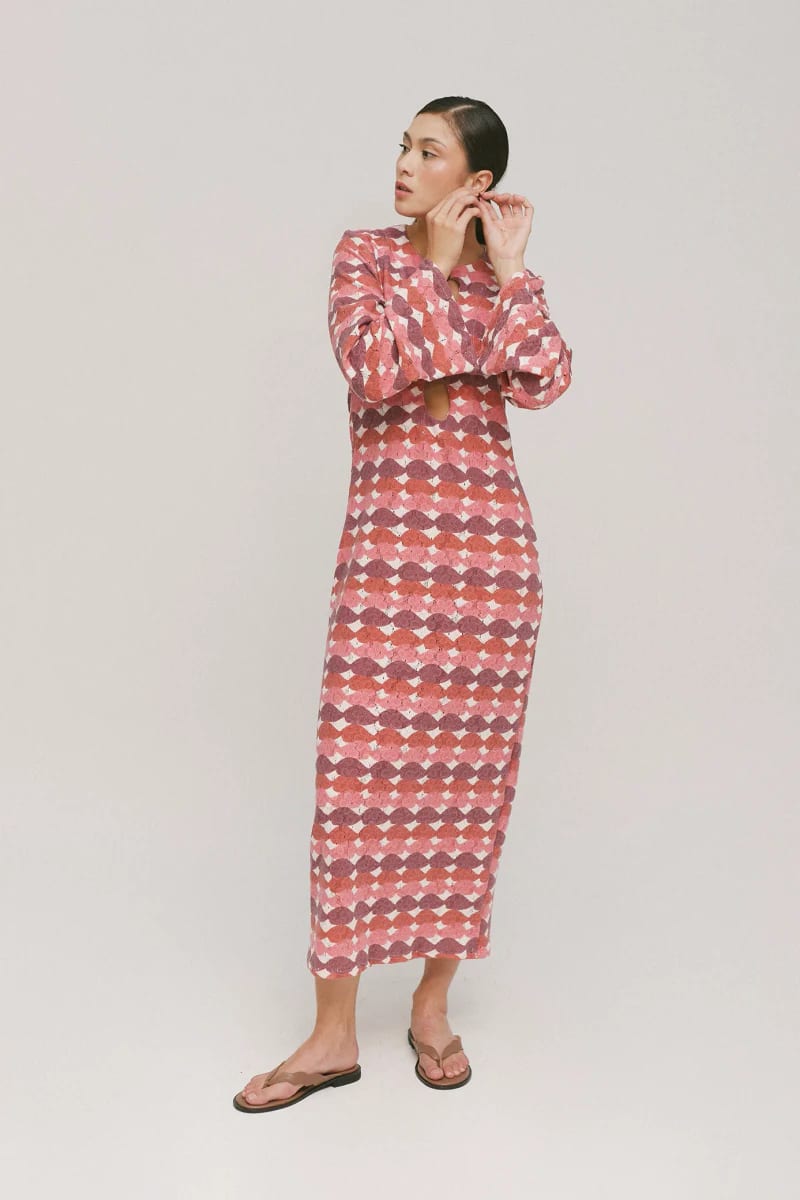 Vestido Holiday Glaseado Rojo - imagen 1