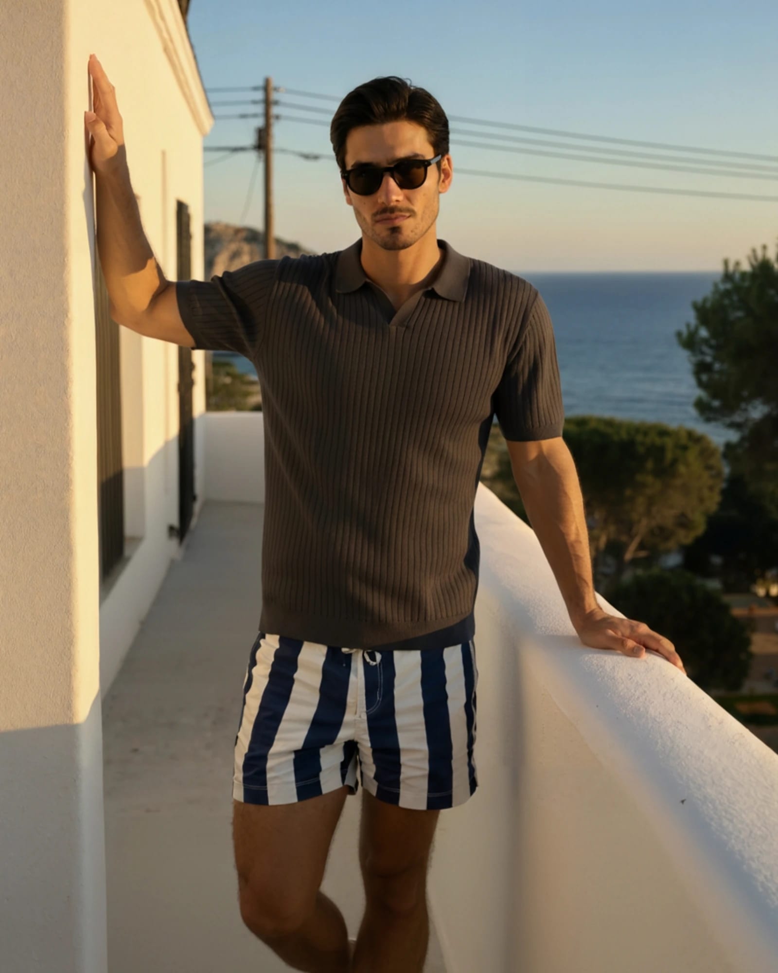 Premium Ribbed Polo - imagen 20