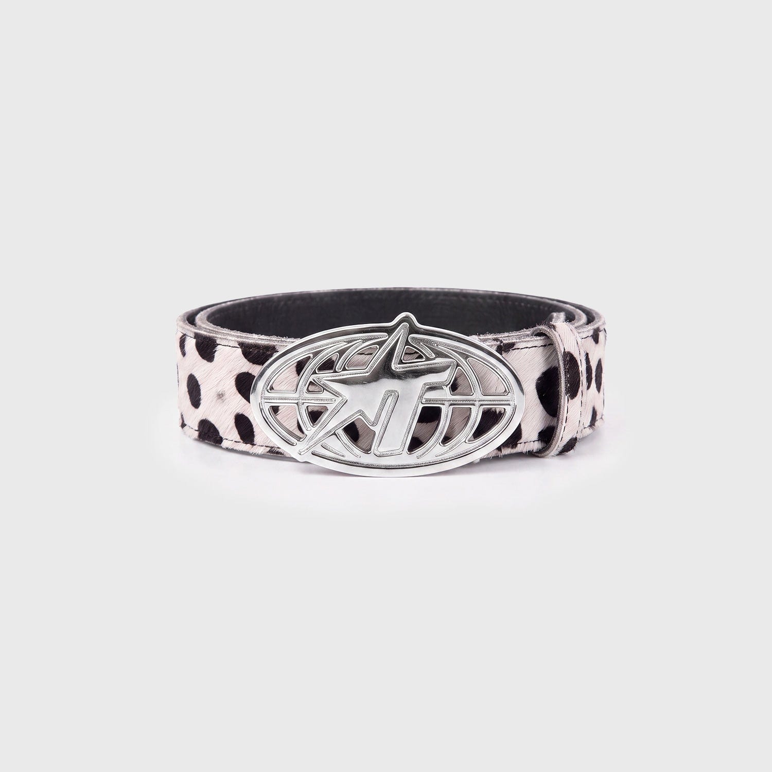 Cow Texture Belt - Black/White - imagen 3