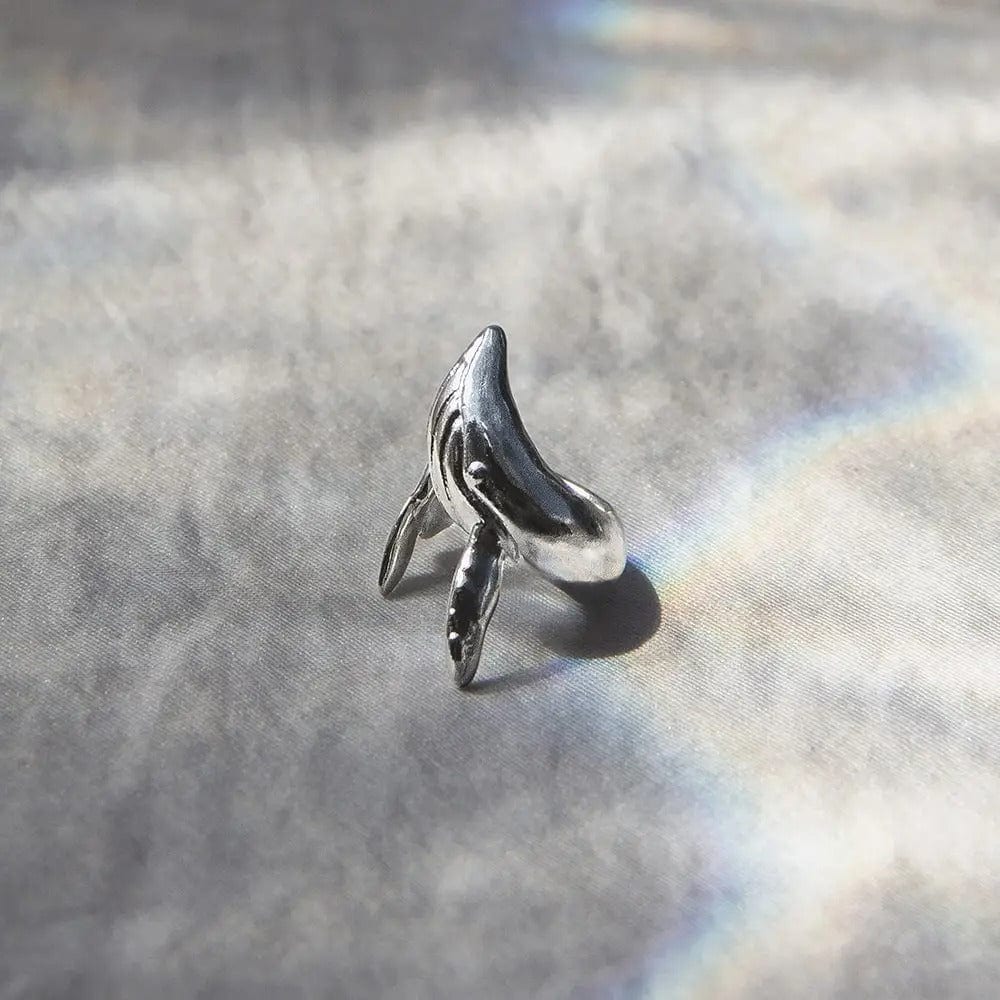 Earcuff Ballena jorobada - imagen 1