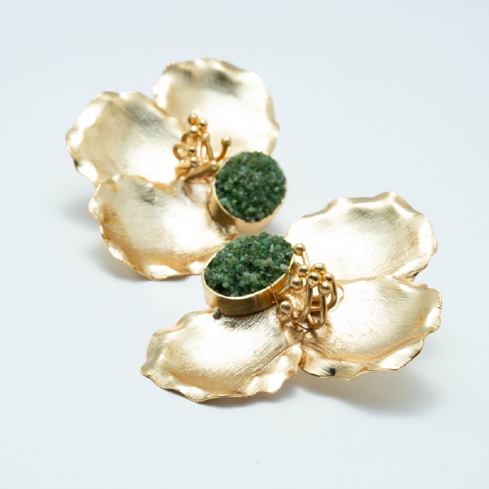 Aretes Flor Origen - imagen 1