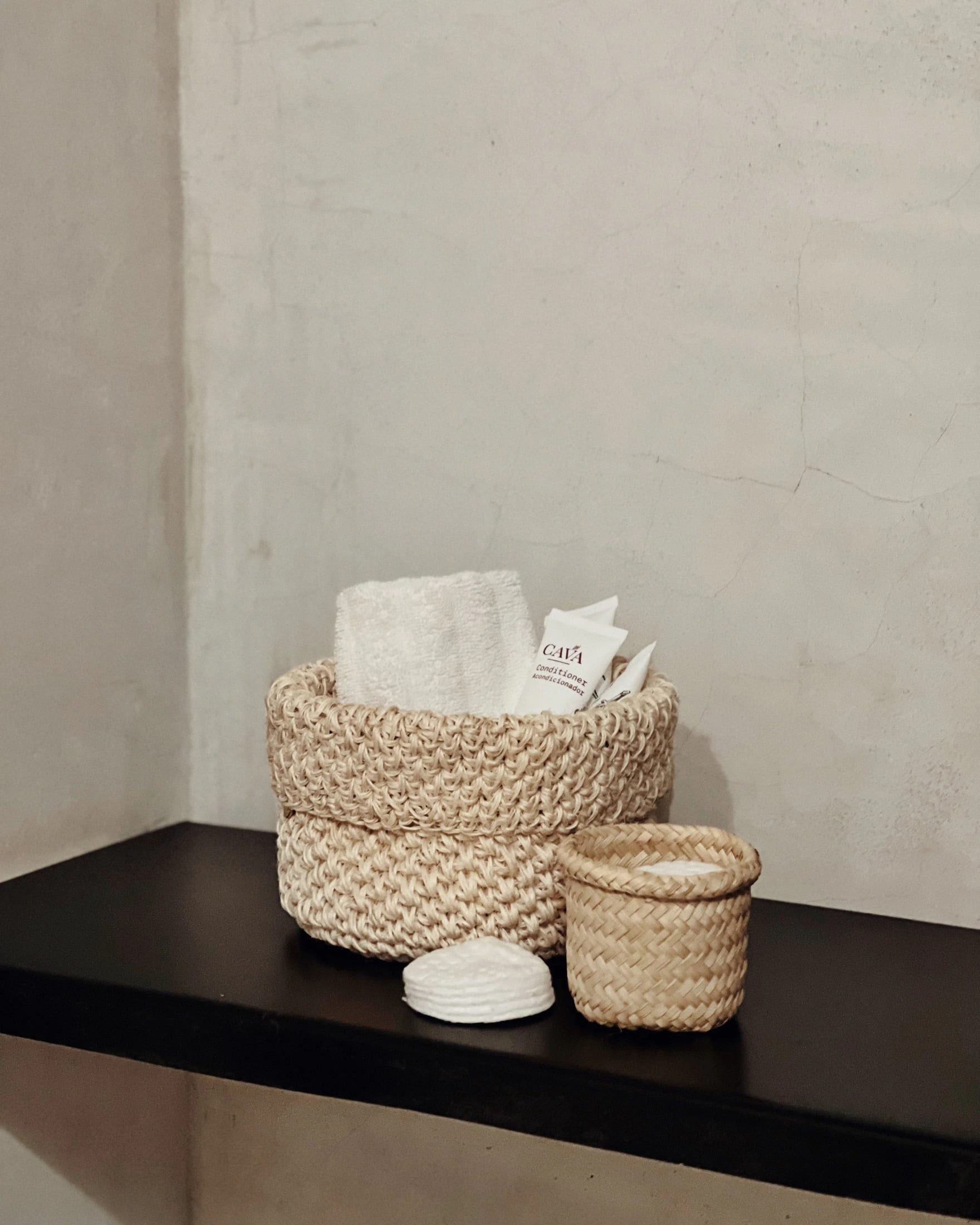 FIQUE MINI BASKET CREMA - imagen 3