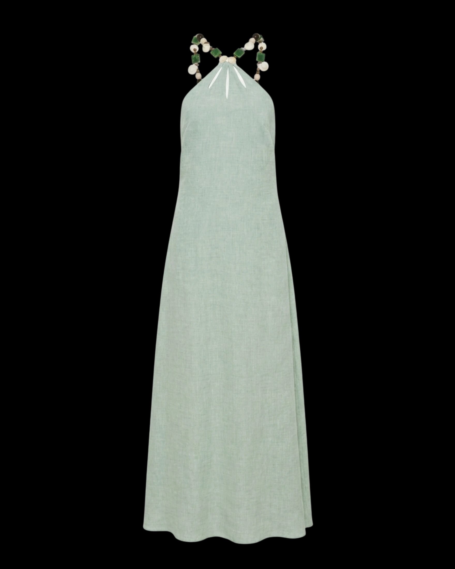 DAKOTA DRESS SEAFOAM GREEN - imagen 1
