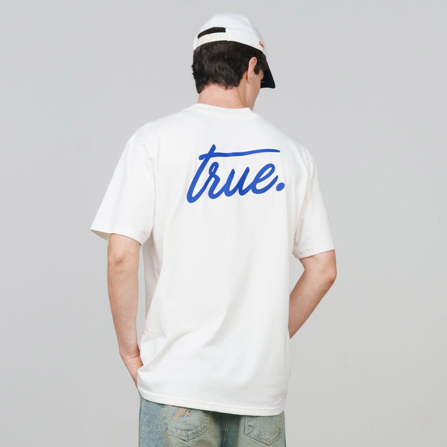 Cursive Logo T-Shirt - Cream - imagen 3