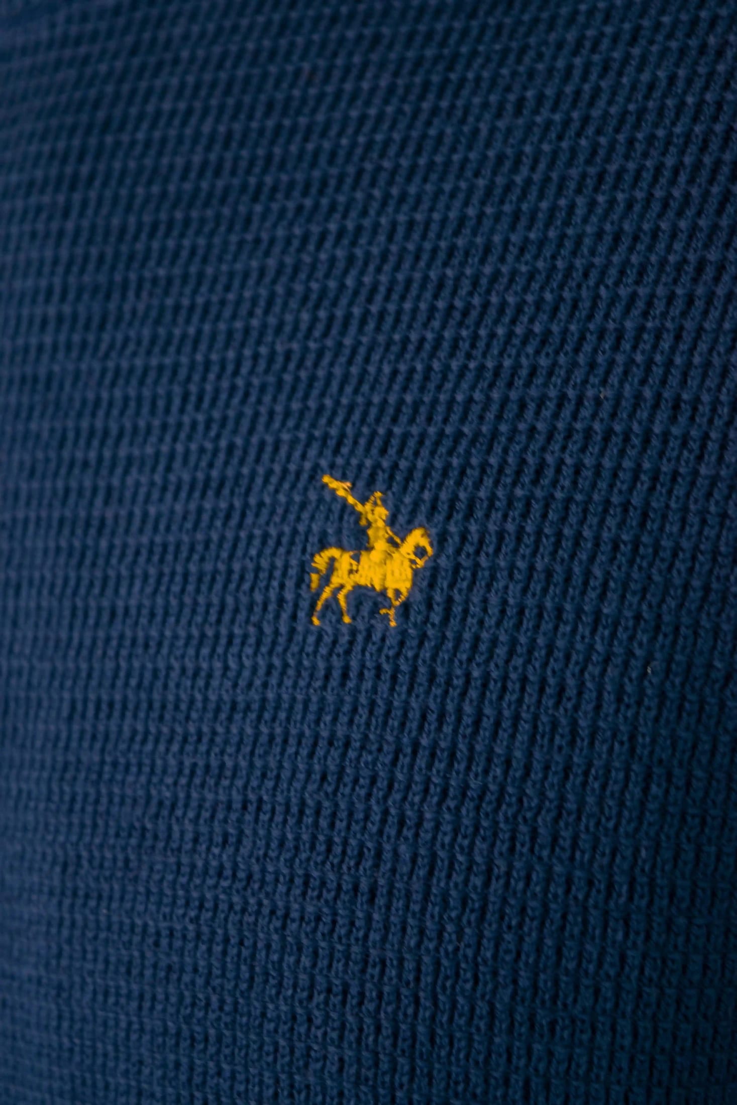 Suéter Textured Cuello Redondo Azul - imagen 4