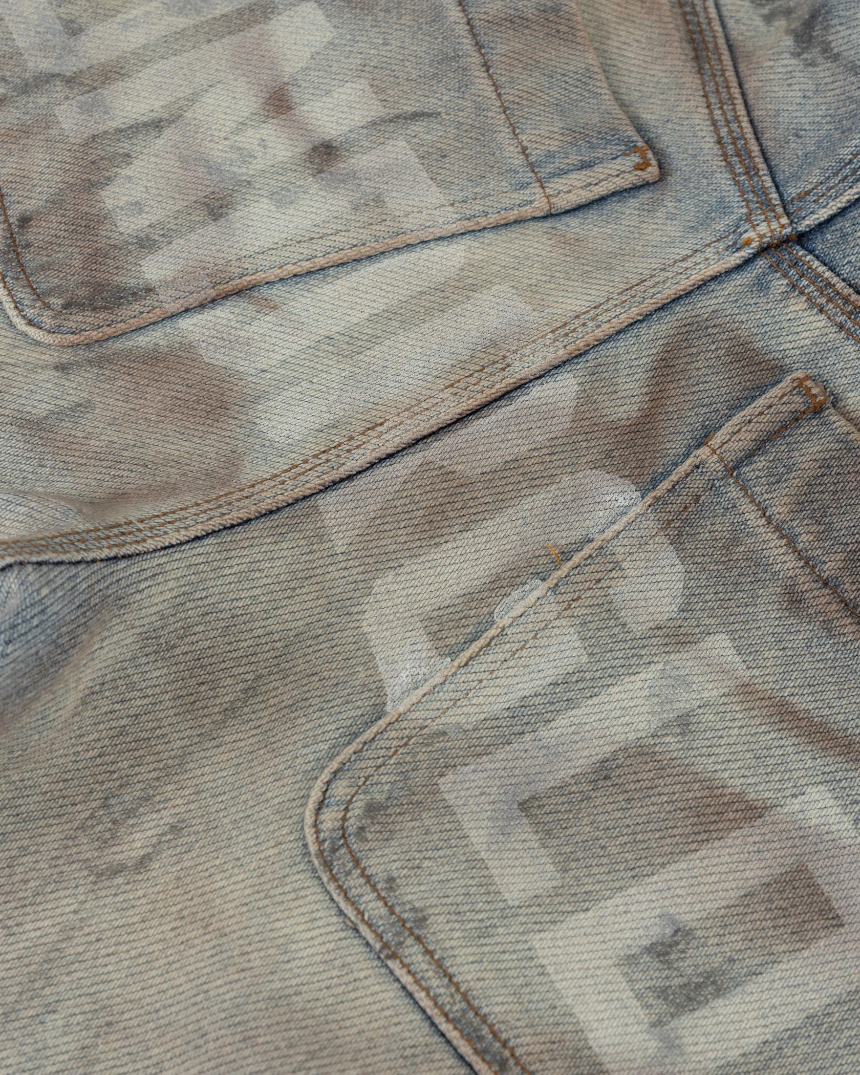 W Capsule UNDRGLD Wide Jeans Dirty Blue - imagen 4