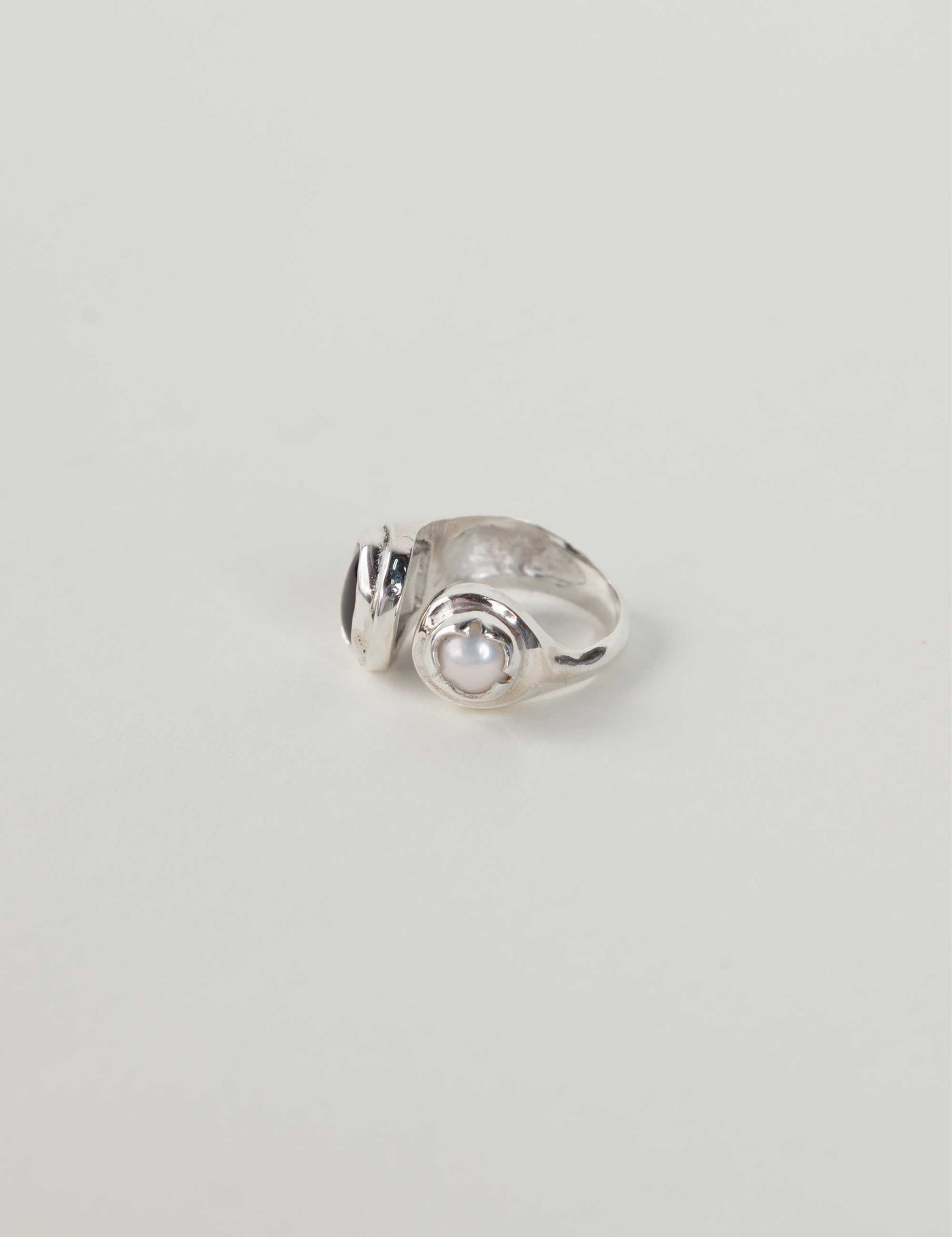 Anillo Lado Revés Ónix - imagen 4
