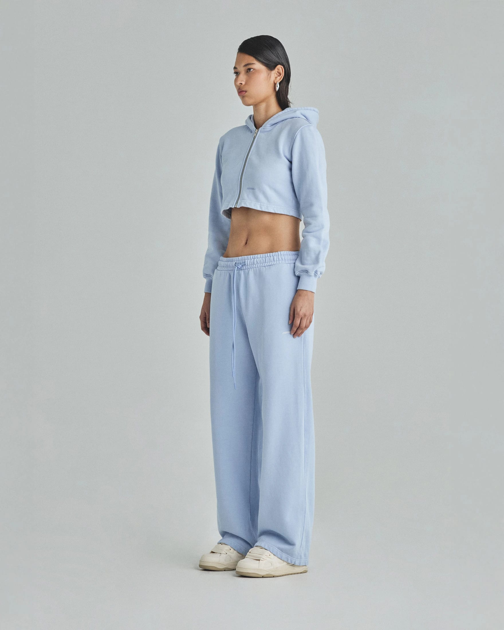 Basics Undergold Straight Pants Light Blue - imagen 6