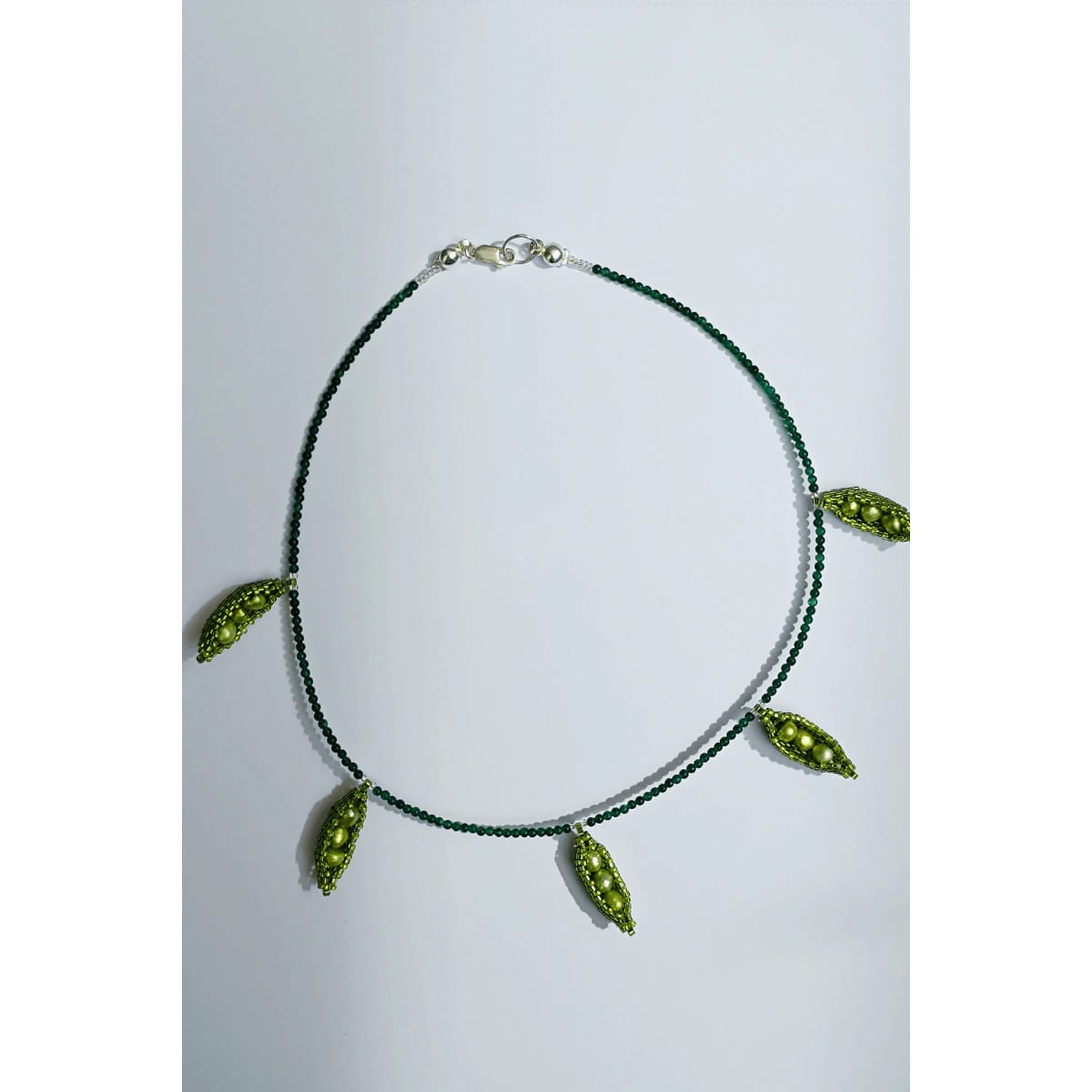 PEA AND AVENTURINE NECKLACE - imagen 2