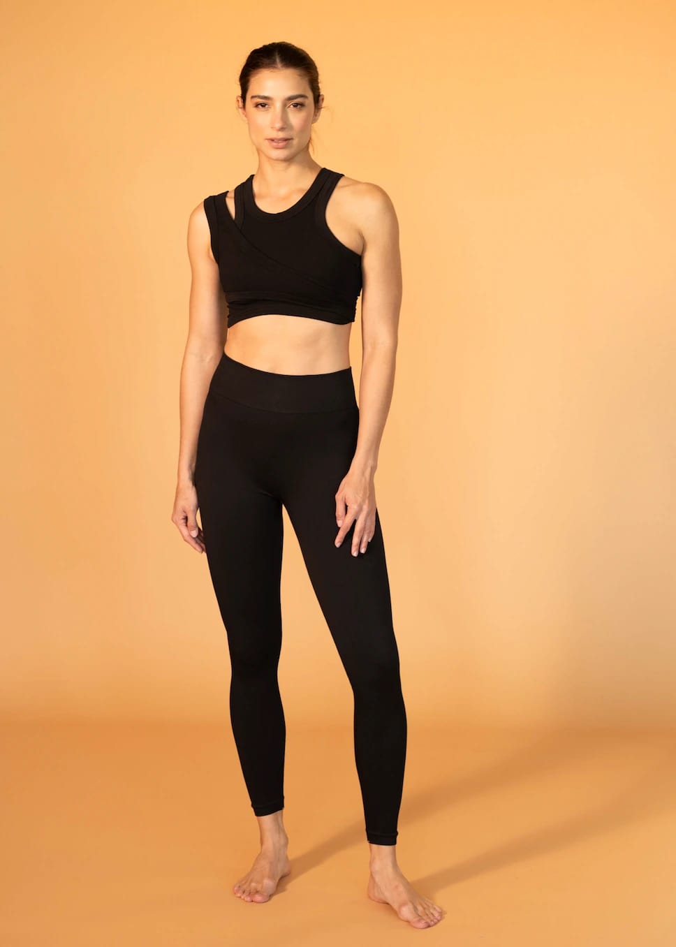 Top Marti cropped Negro - imagen 3