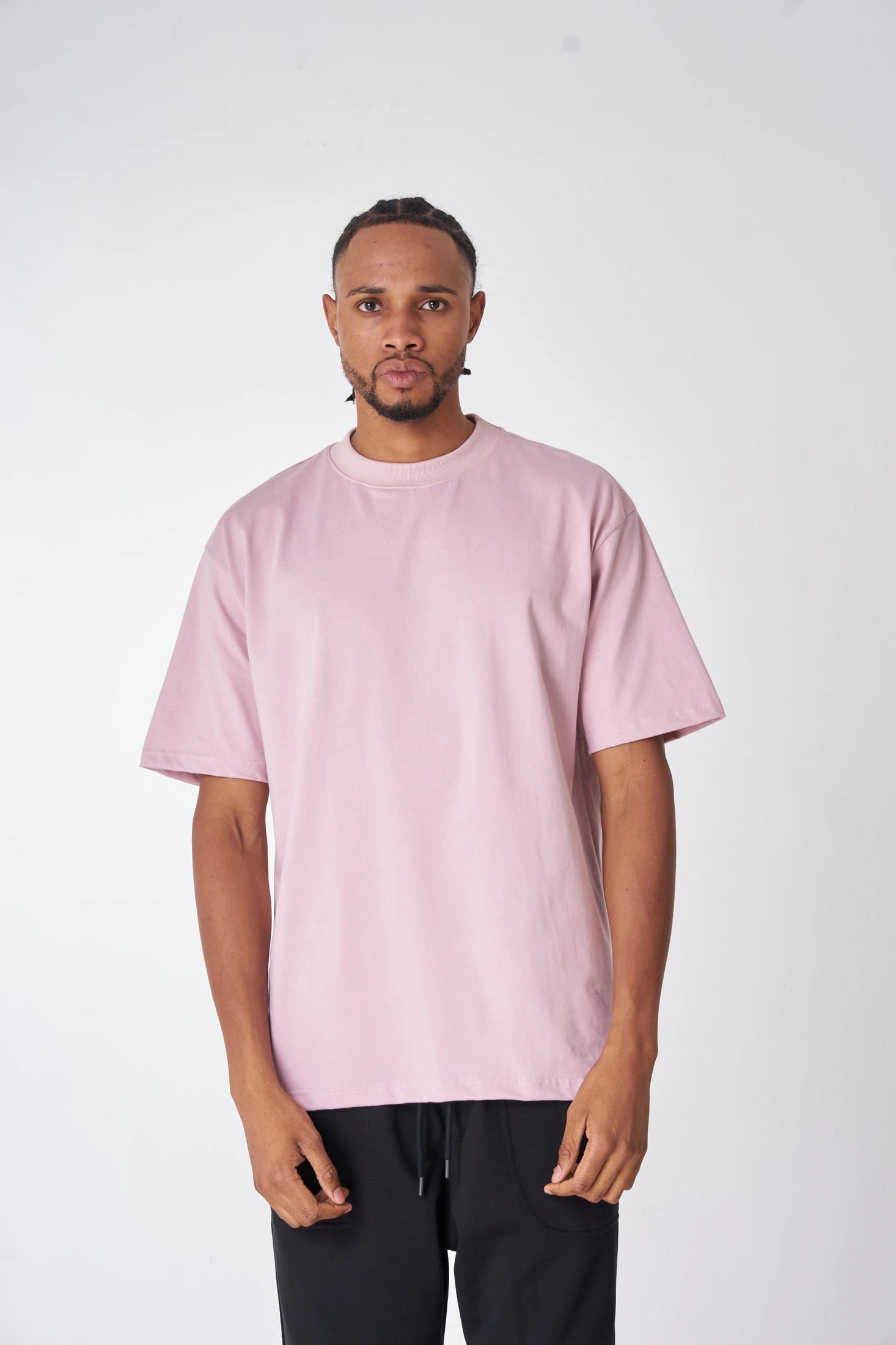 CAMISETA 270 GRAMOS, 100% ALGODÓN ROSA CLARO - imagen 1