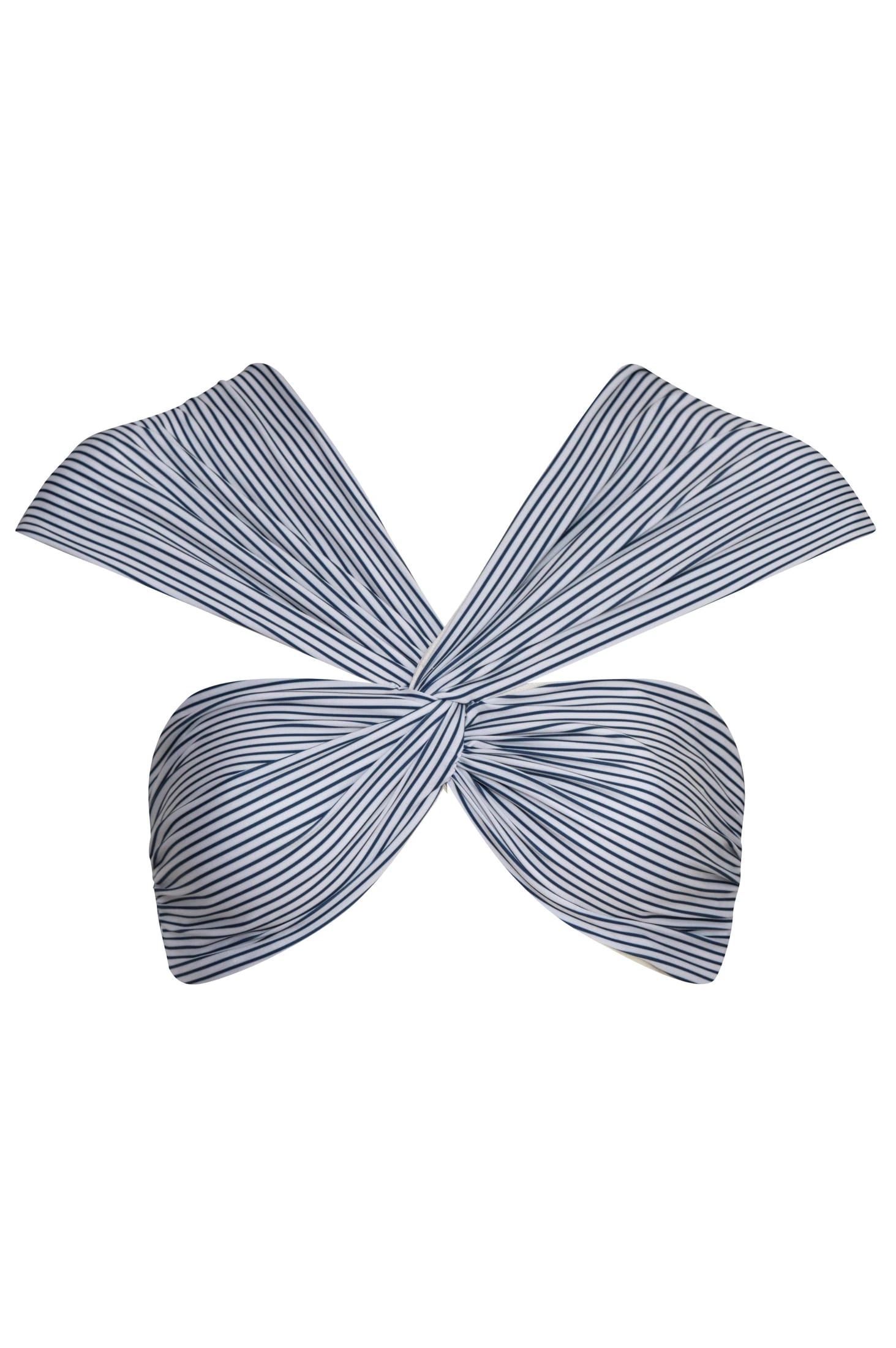 Iris Top / Navy Stripes - Ivory - imagen 1