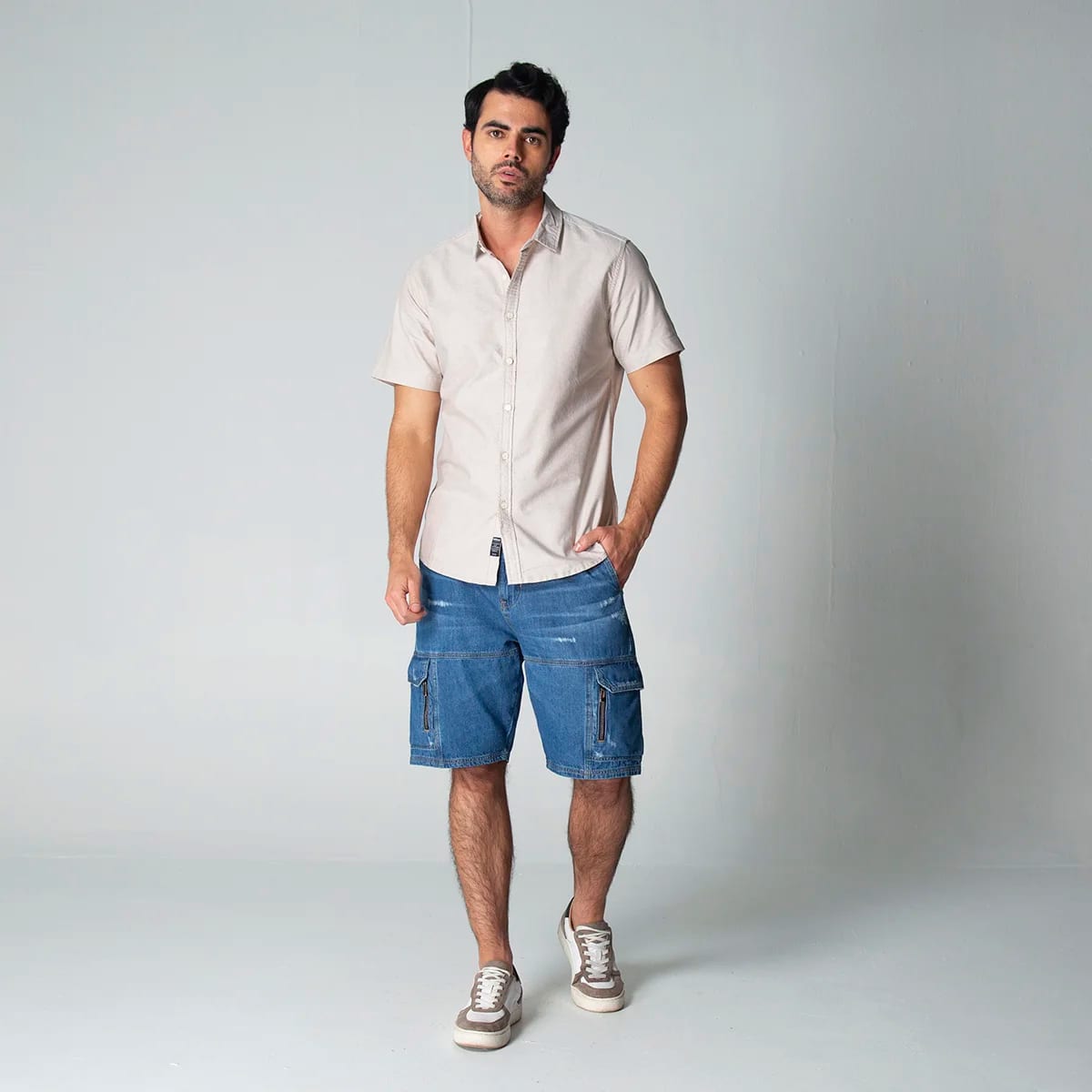 Camisa Slim Manga Corta Royal - imagen 4