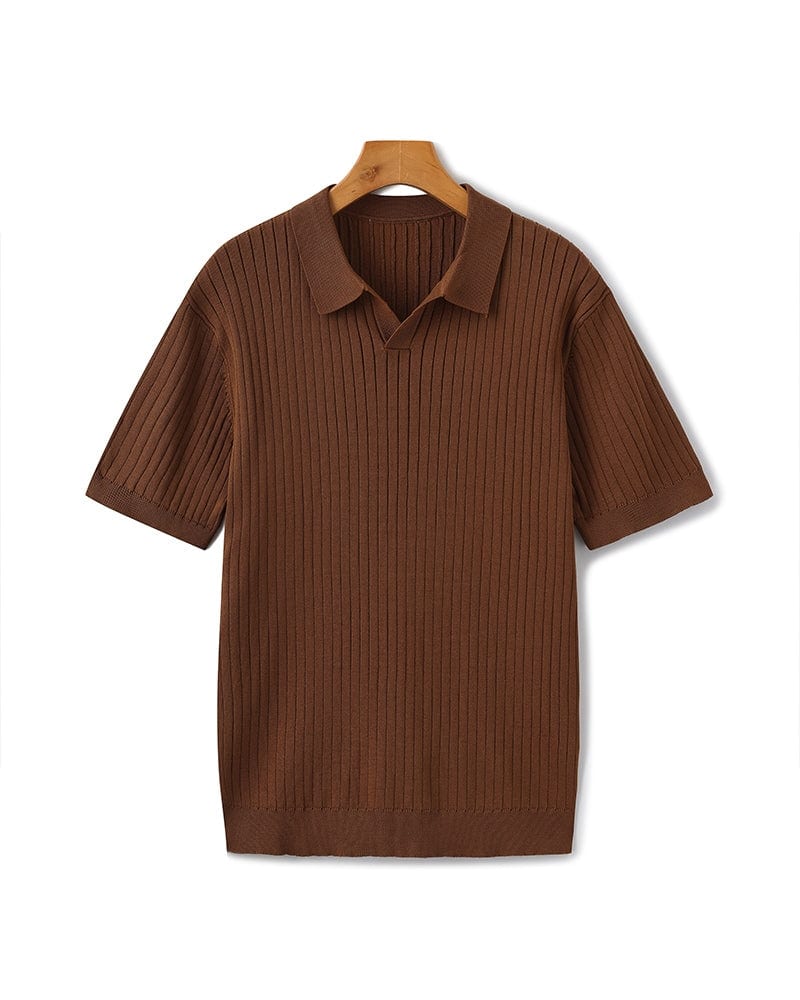 Premium Ribbed Polo - imagen 12