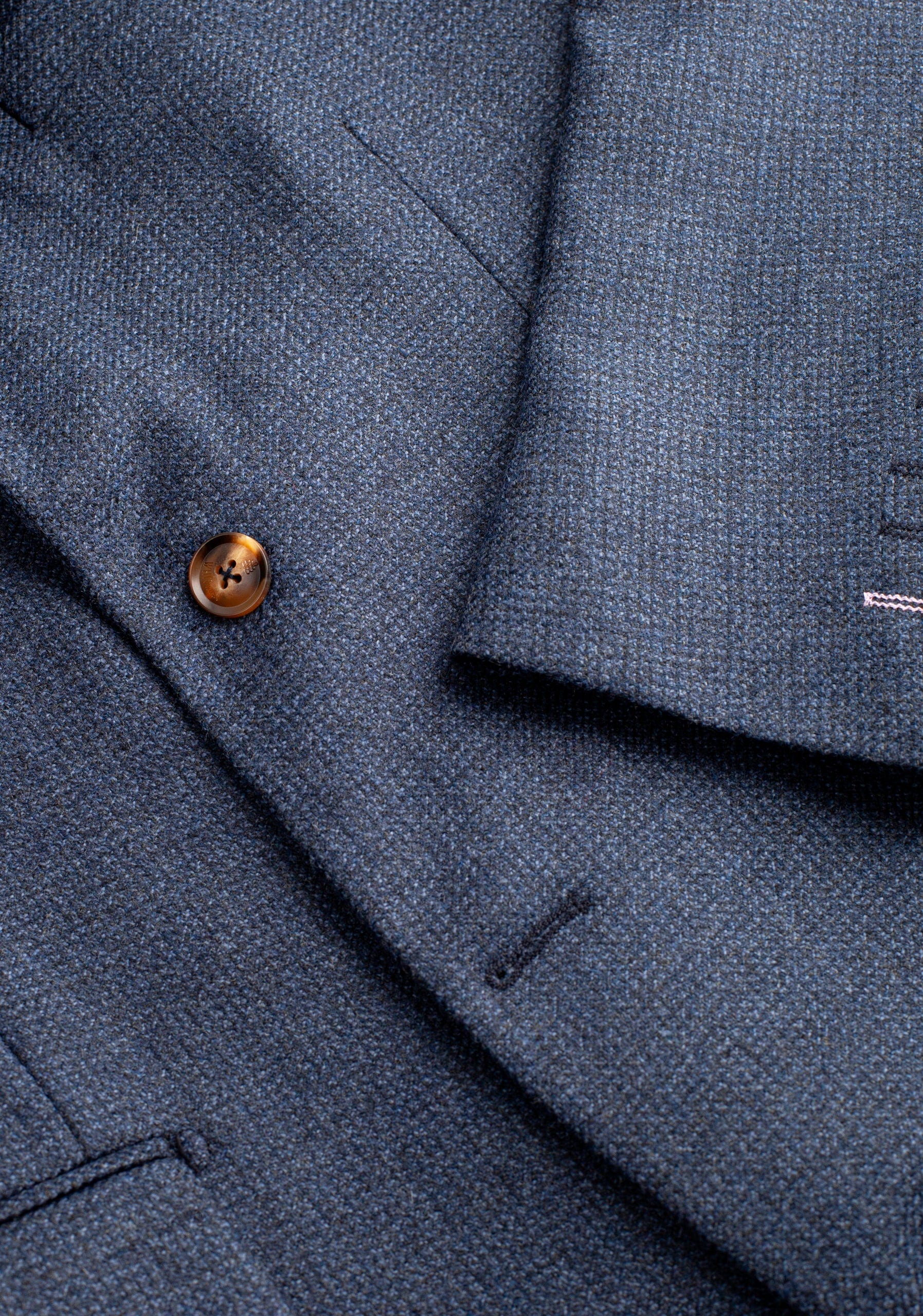 Blazer H Poett Lana Azul Med - imagen 3