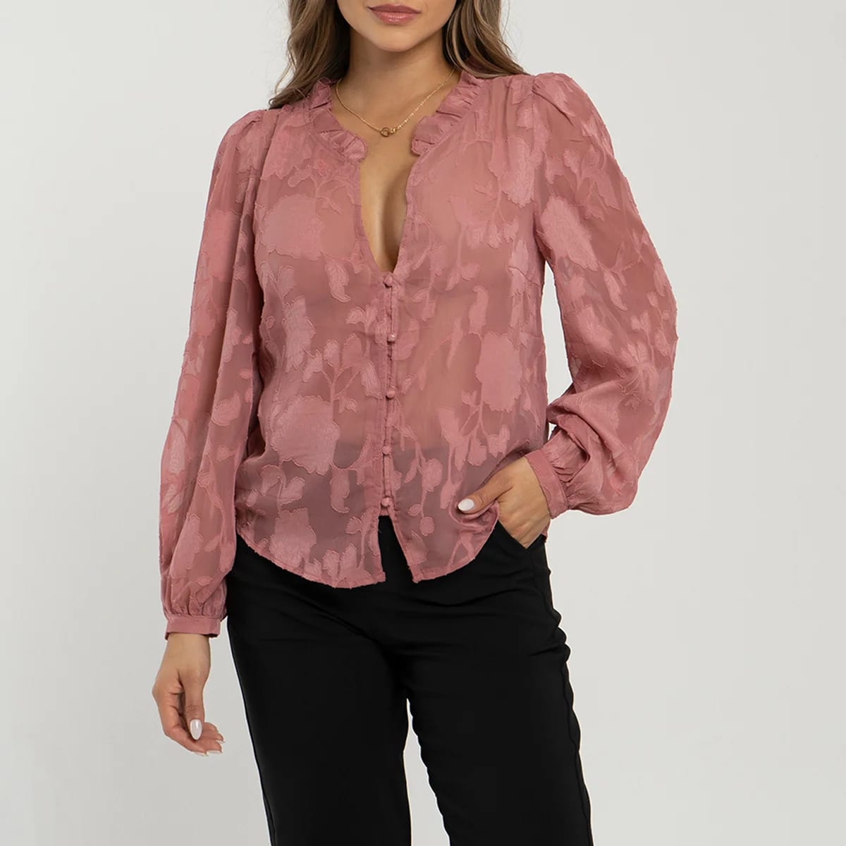 Blusa Cuello V Iconic - imagen 2
