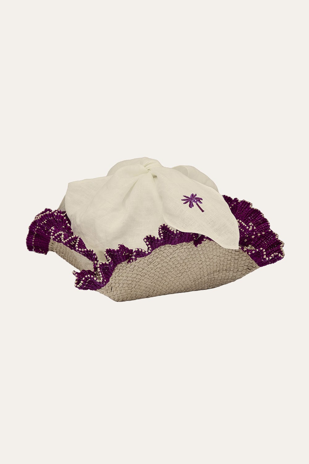 Mushroom Mandala Bread Basket Set of 2 - imagen 1