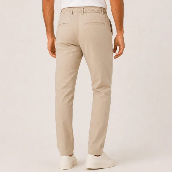 PANTALON RESORTADO 100% POLIESTER HOMBRE - imagen 9