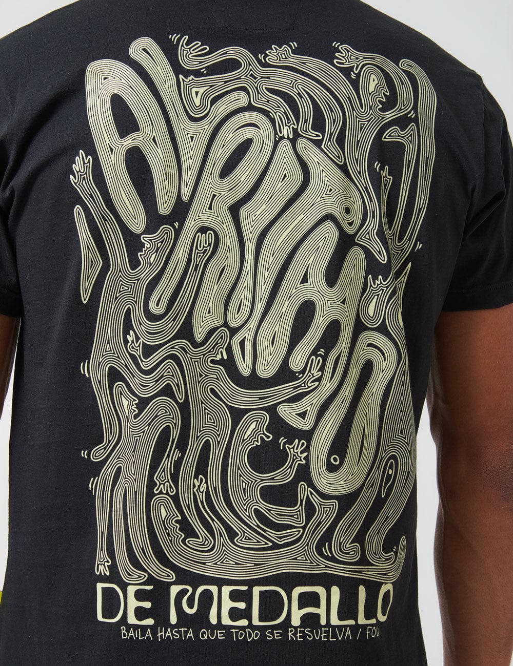 Camiseta Regular Fit Soul Rythm negro Hombre - imagen 12