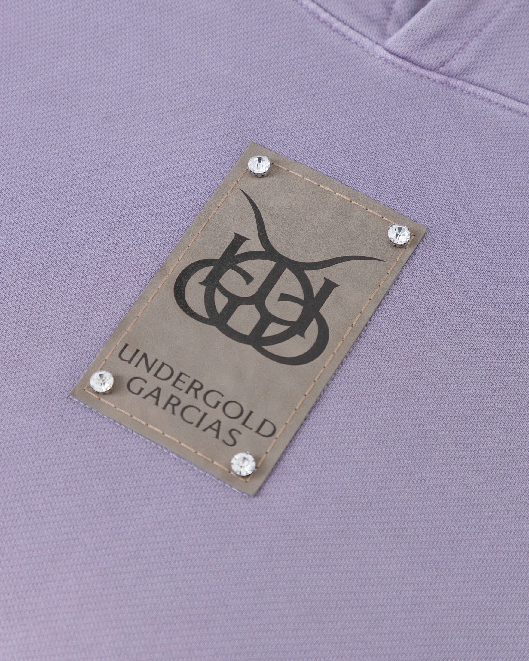 Santa Unión Basic  Boxy Hoodie Purple - imagen 4