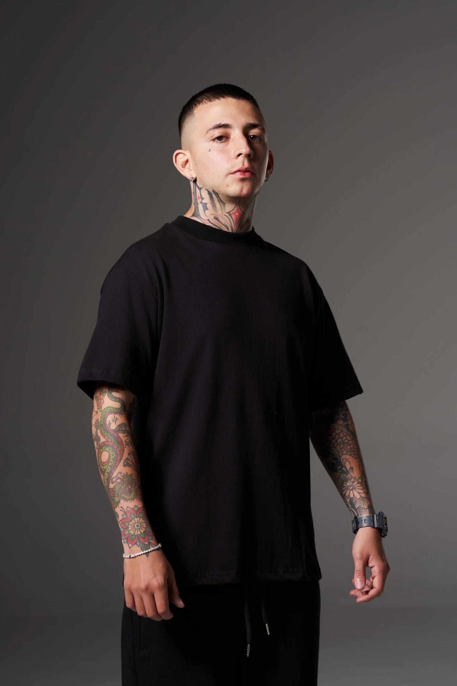 BLANK NEGRO 250 GSM 100% ALGODON - imagen 9