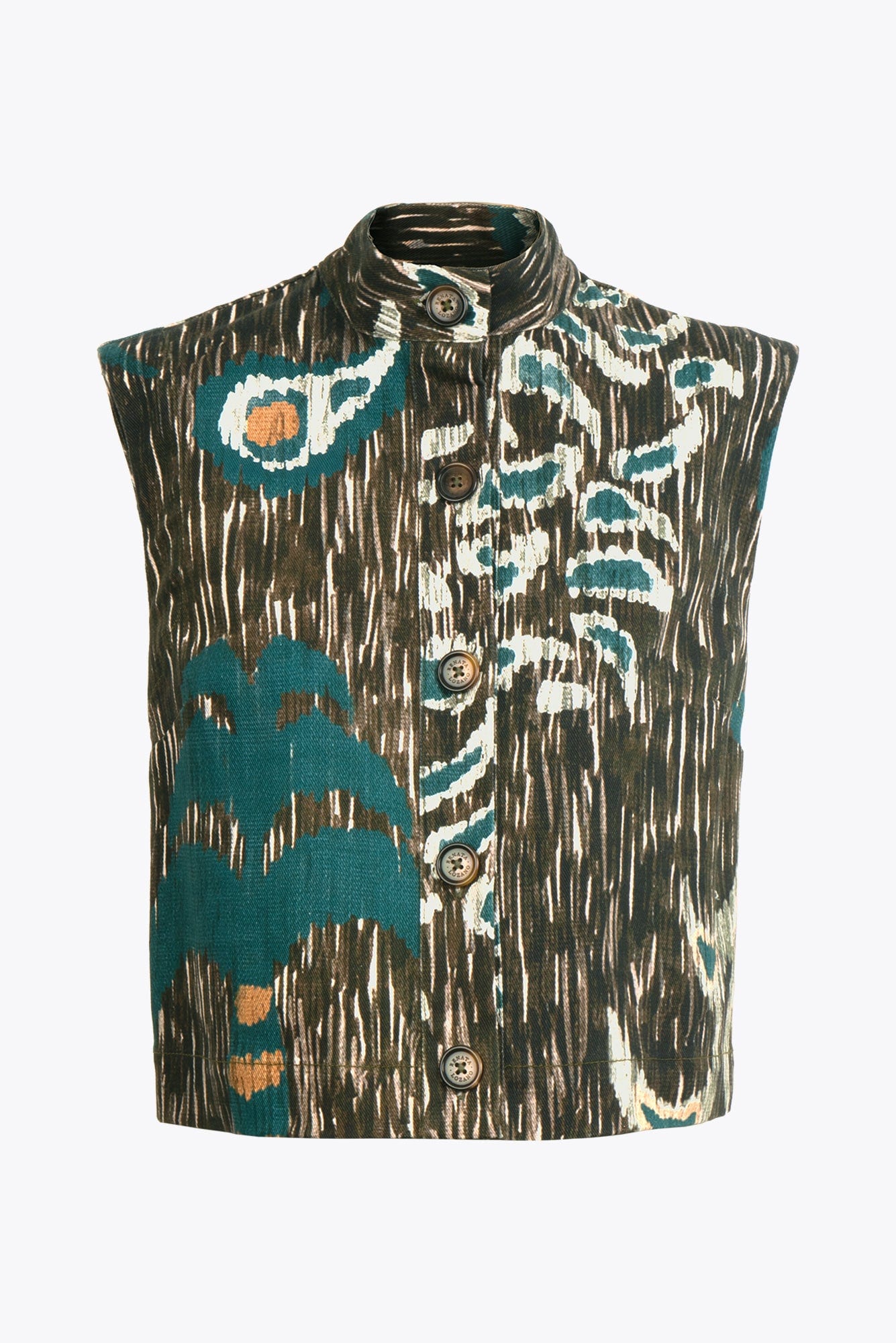 Chaleco Cumbre Jungle Brown Print - imagen 1