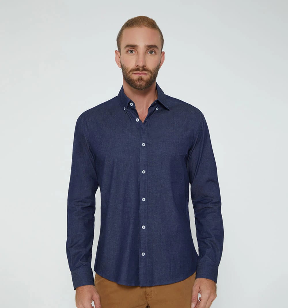 Camisa de tencel manga larga - imagen 2