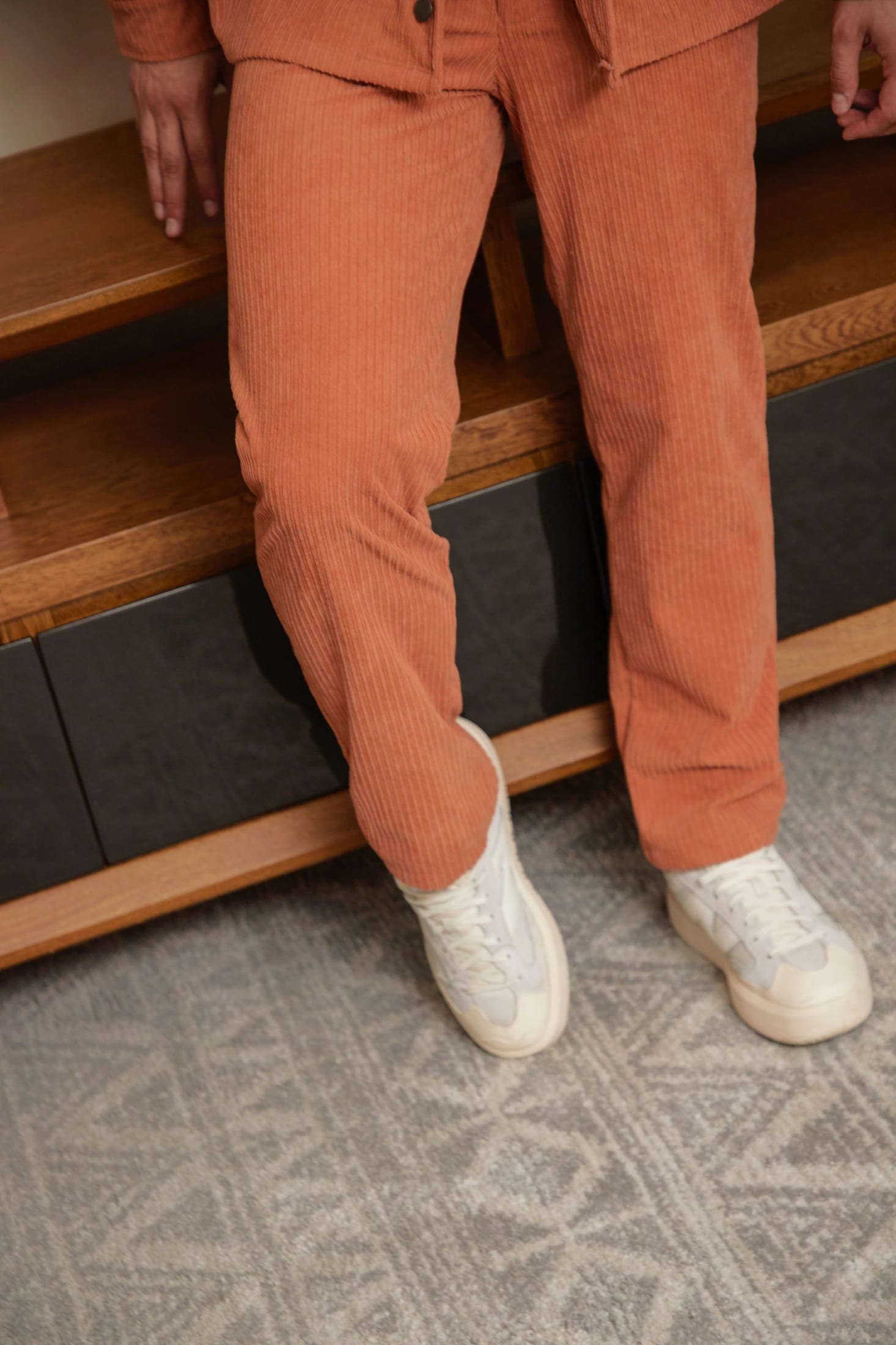Pantalón Corduroy Ladrillo - imagen 3