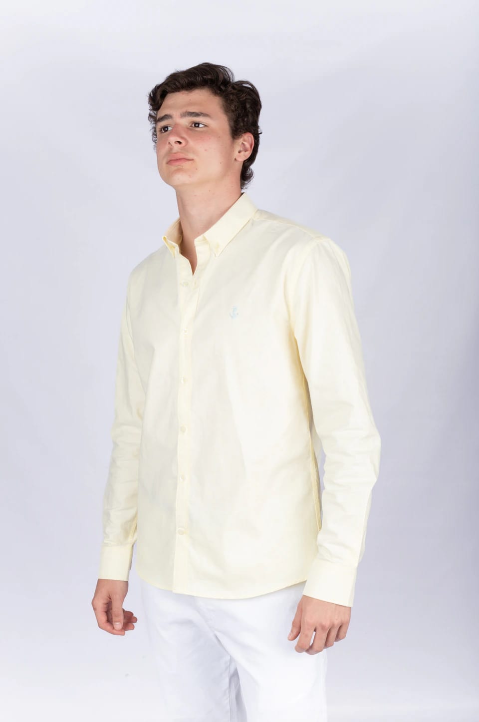 Camisa Oxford Amarilla - imagen 3