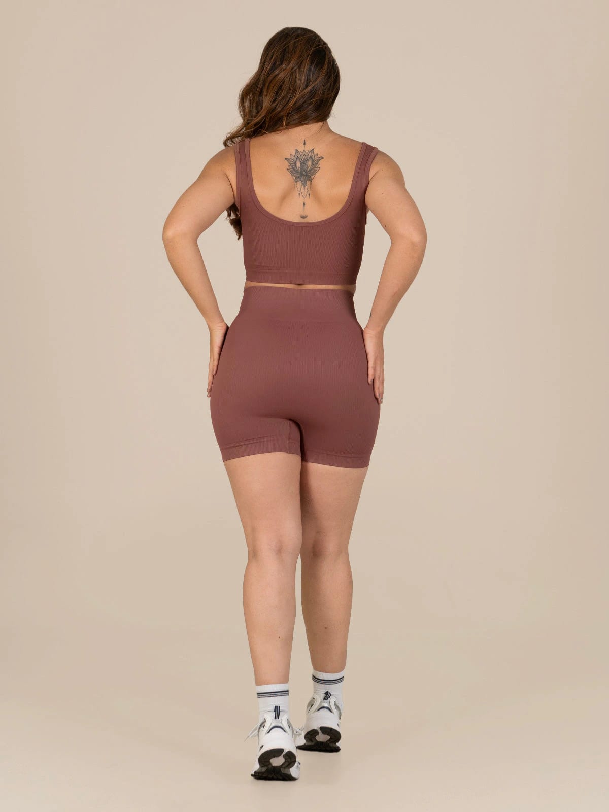Ela short set seamless terra - imagen 4