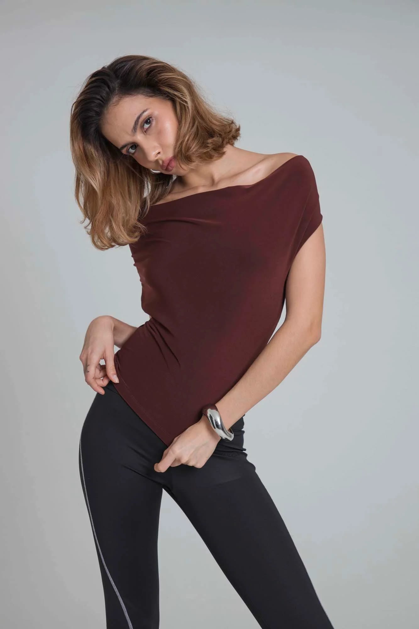 OPHELIA BROWN TOP - imagen 15