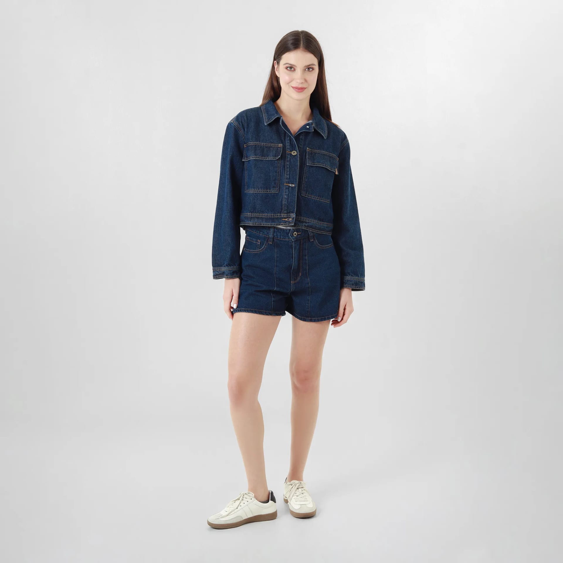 Chaqueta Denim Con Detalle - imagen 5