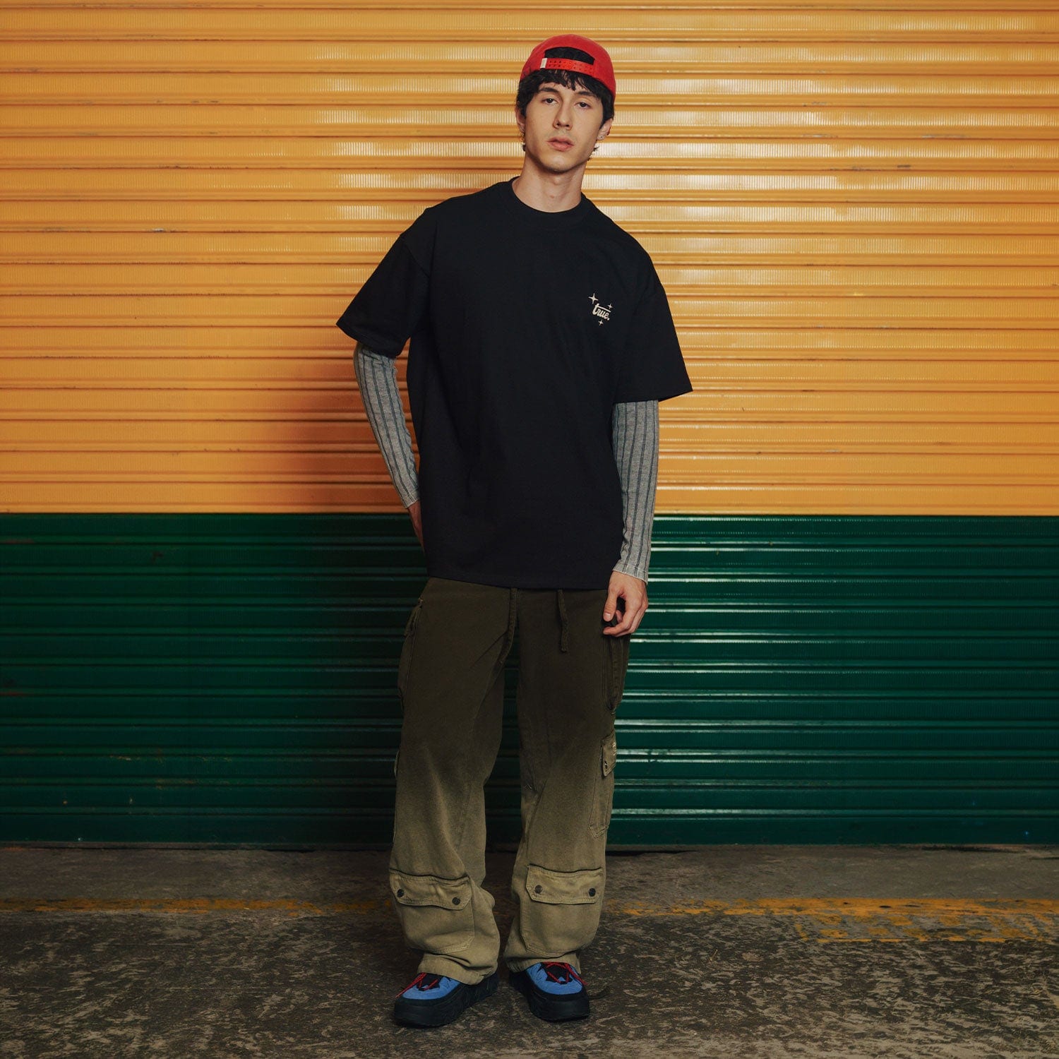Latinos Oversized T-Shirt - Black - imagen 3