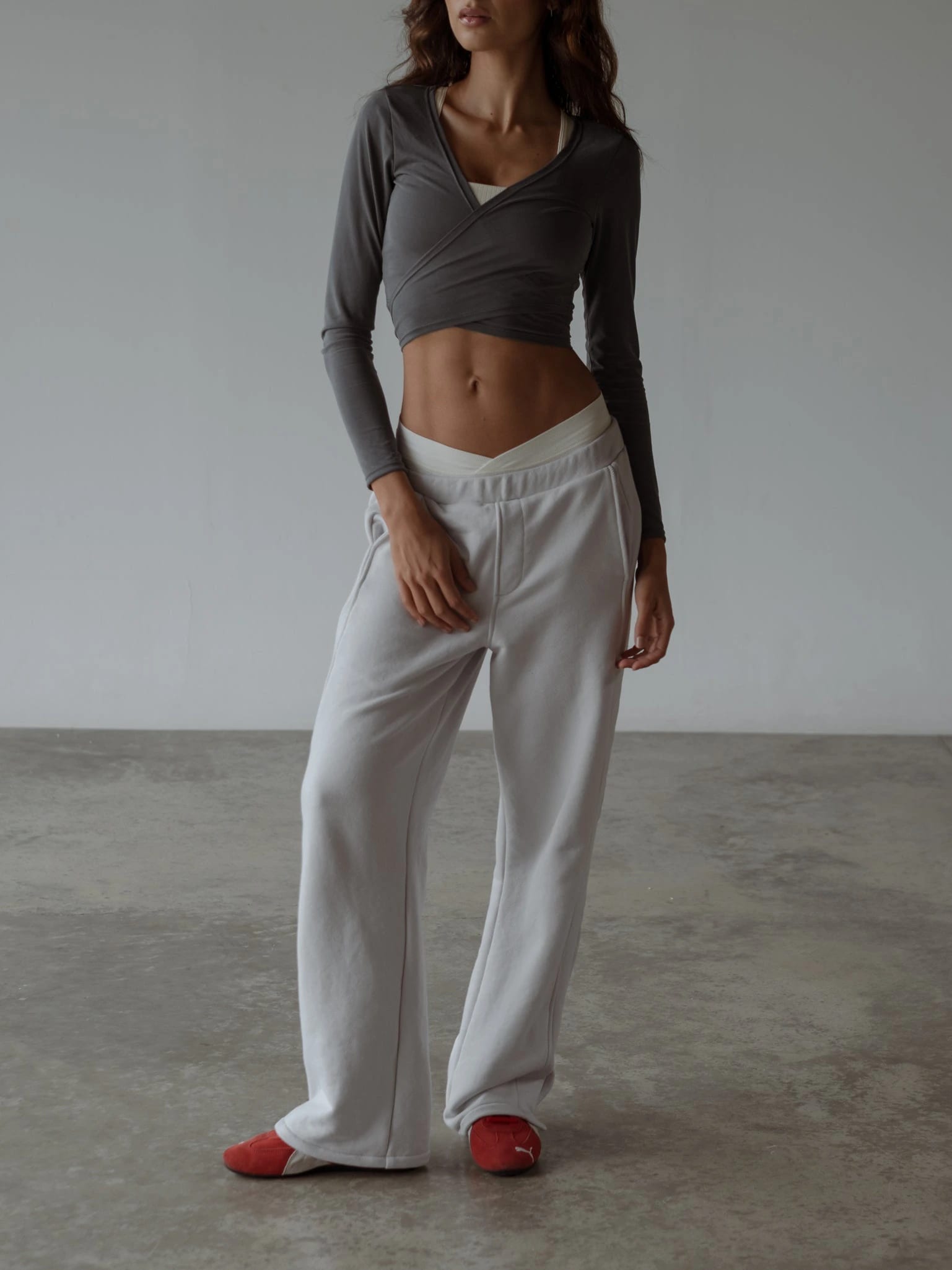 SIMPLY TRACK PANT - GRAY - imagen 2