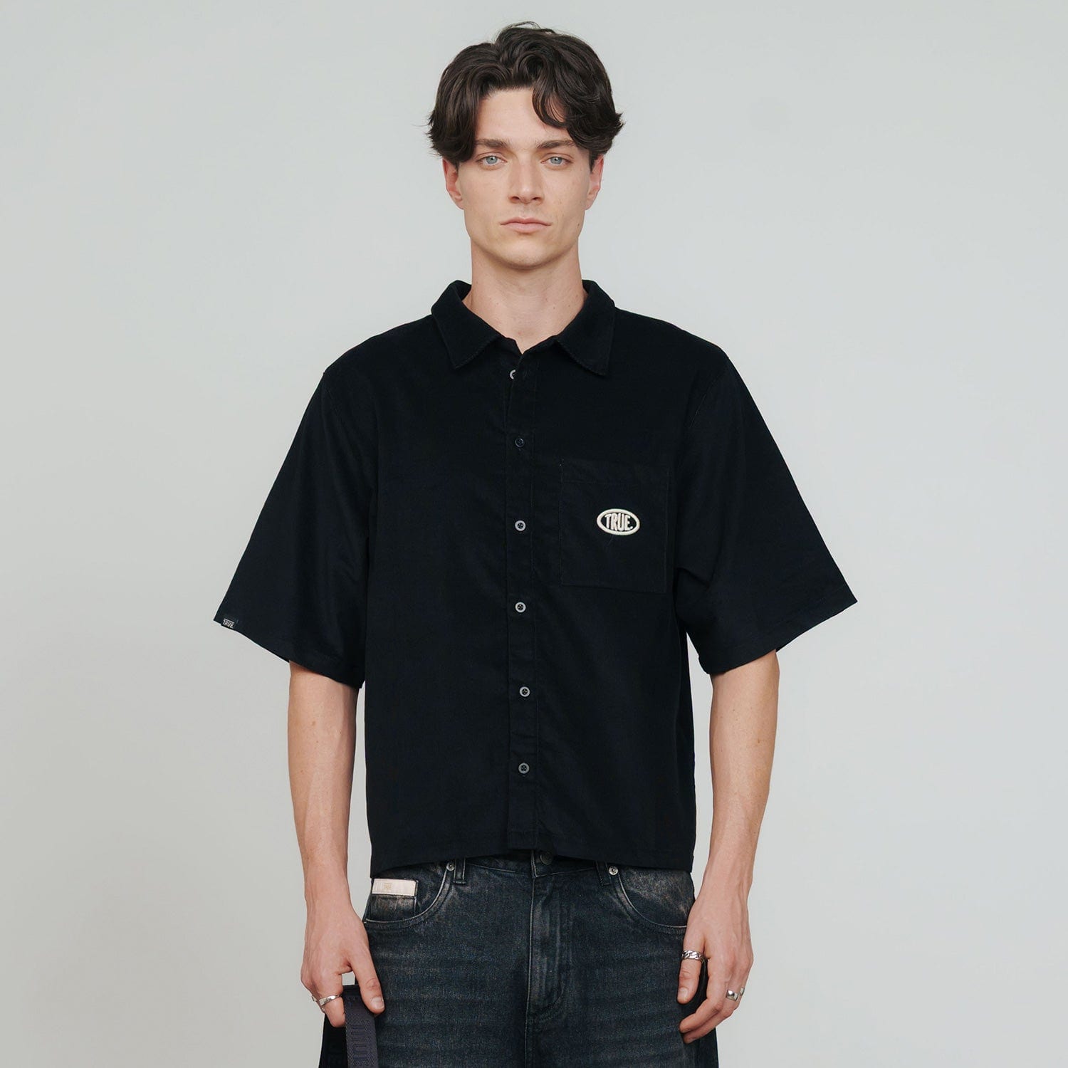 Midnight Corduroy Shirt - Black - imagen 2