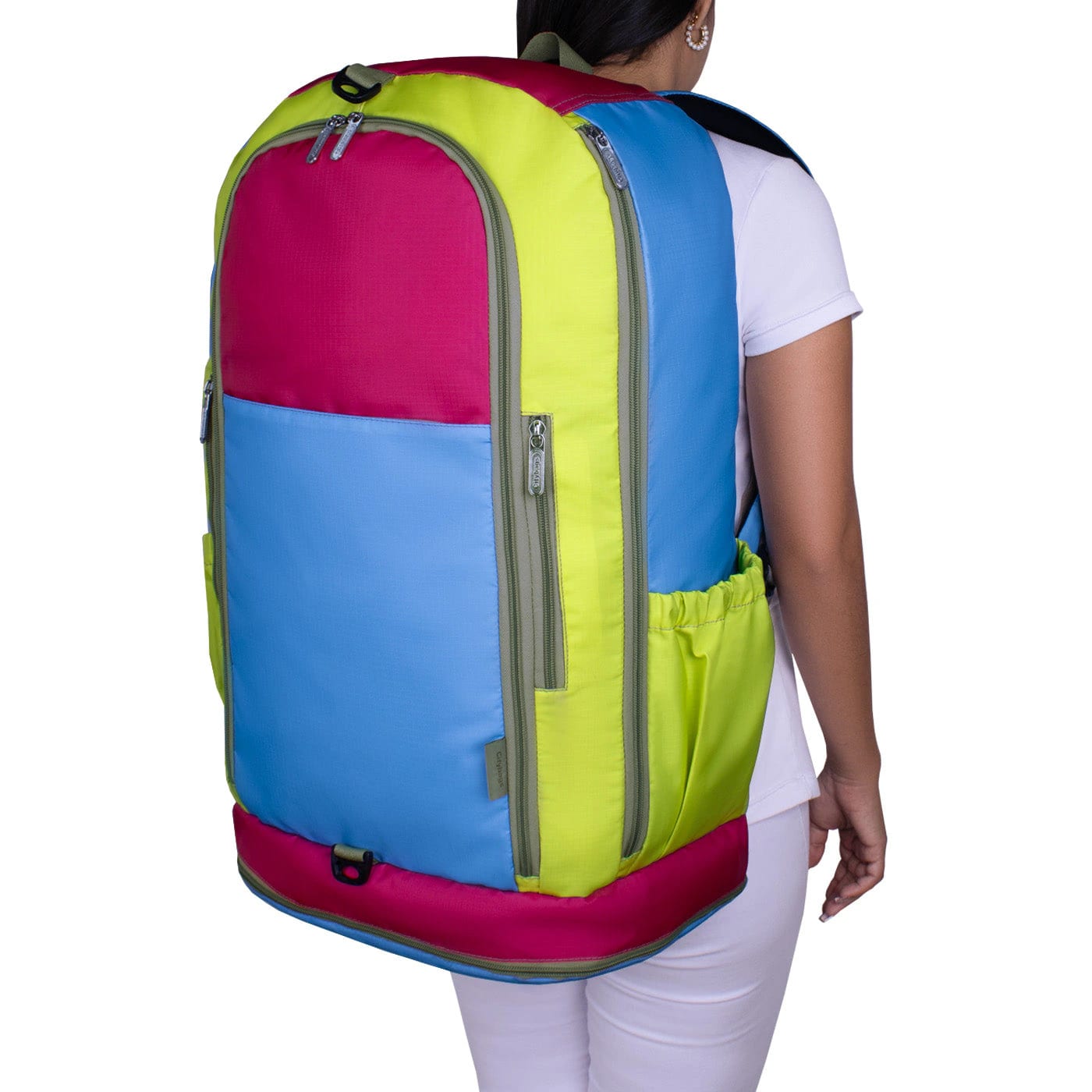 Morral Aventura ULTRA Plegable Estampado Neon Citybags Multicolor - imagen 5