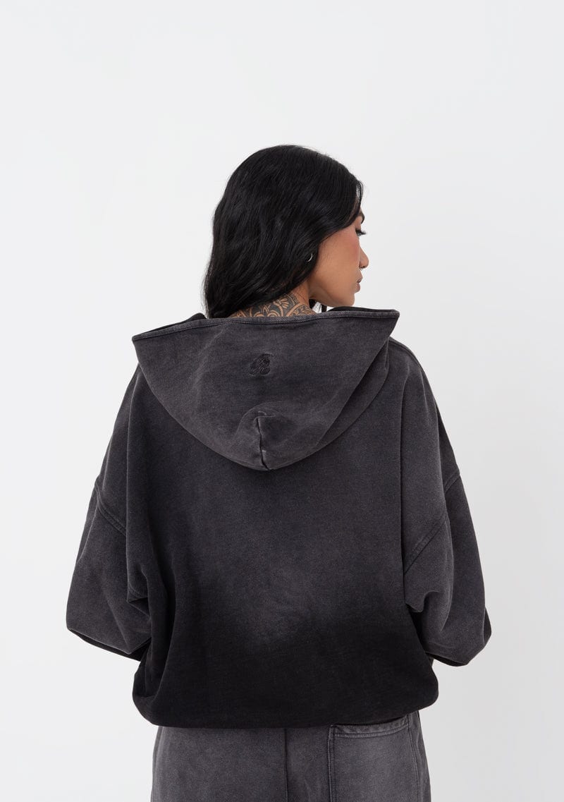 Atelier Grey washed Hoodie - imagen 3