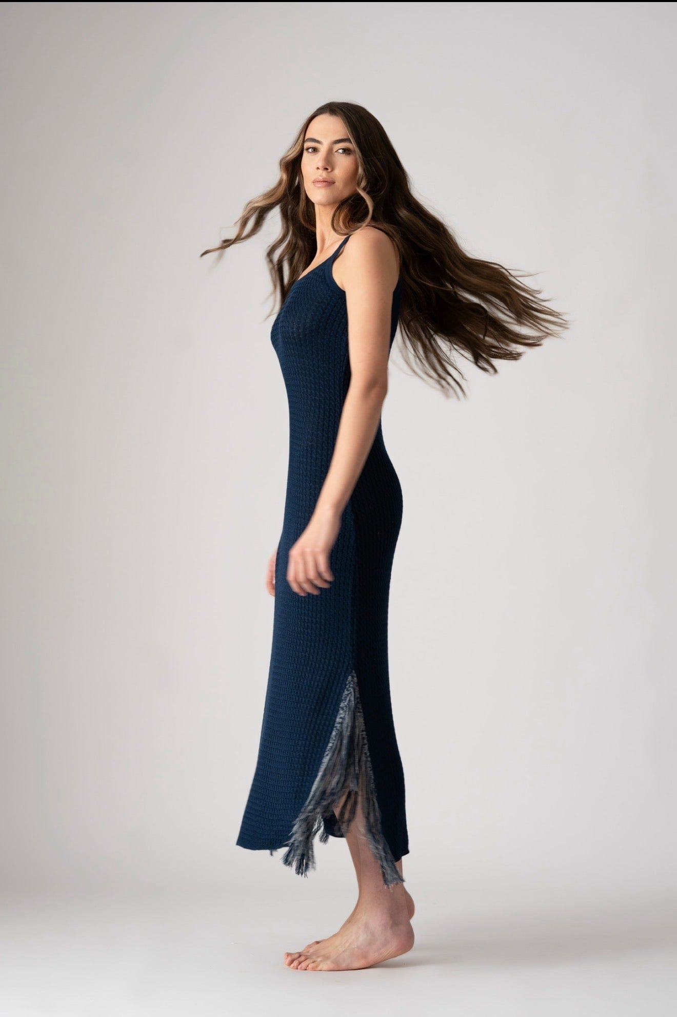 Vestido Alba Azul - imagen 4