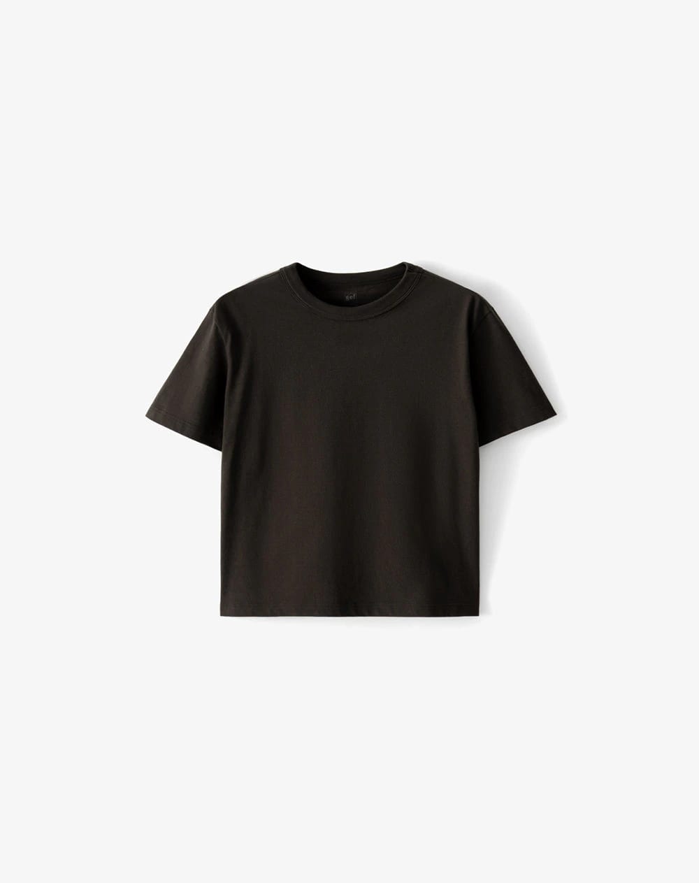 Camiseta manga corta oversize algodón café hombre - imagen 5