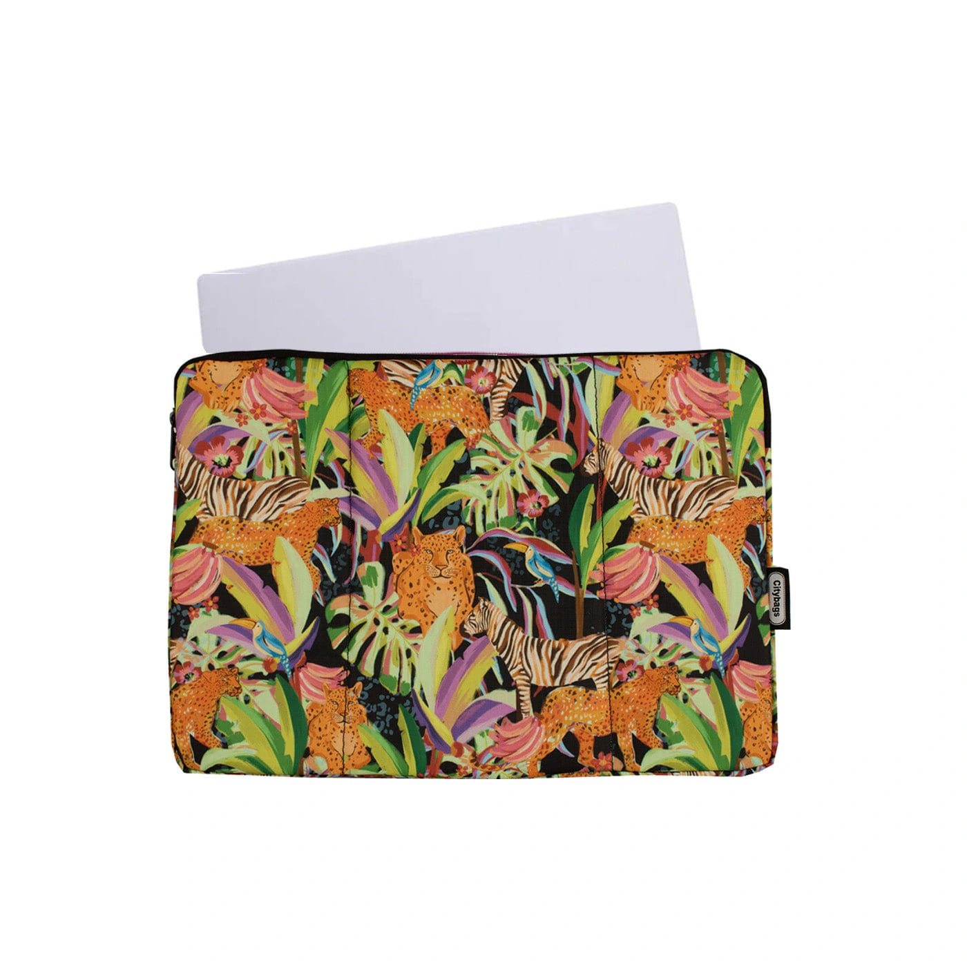 Estuche Laptop Pequeño Estampado Africa Citybags Multicolor 37x27x2cm - imagen 1