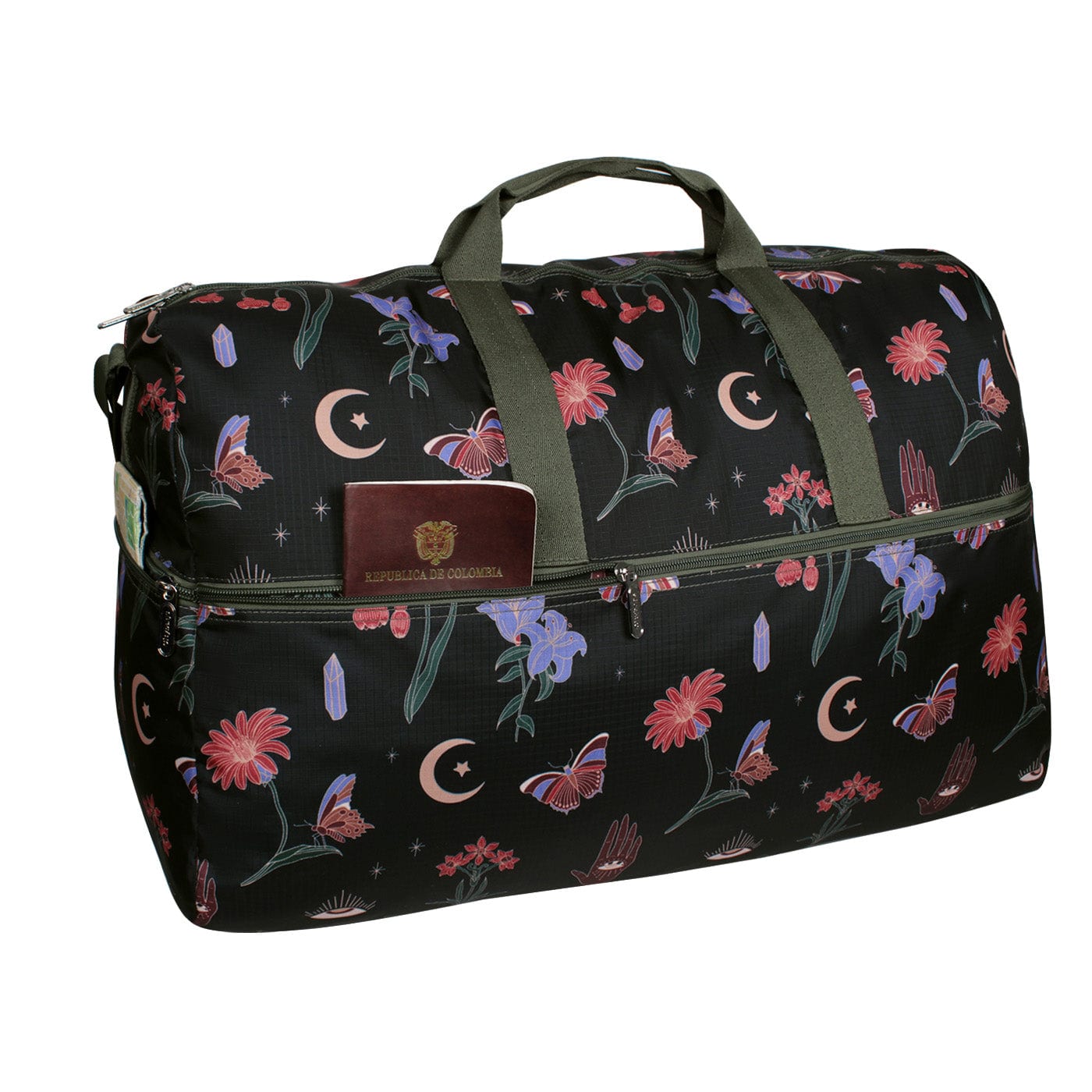 Maleta XL ULTRA Plegable Estampado Blossom Citybags - imagen 3