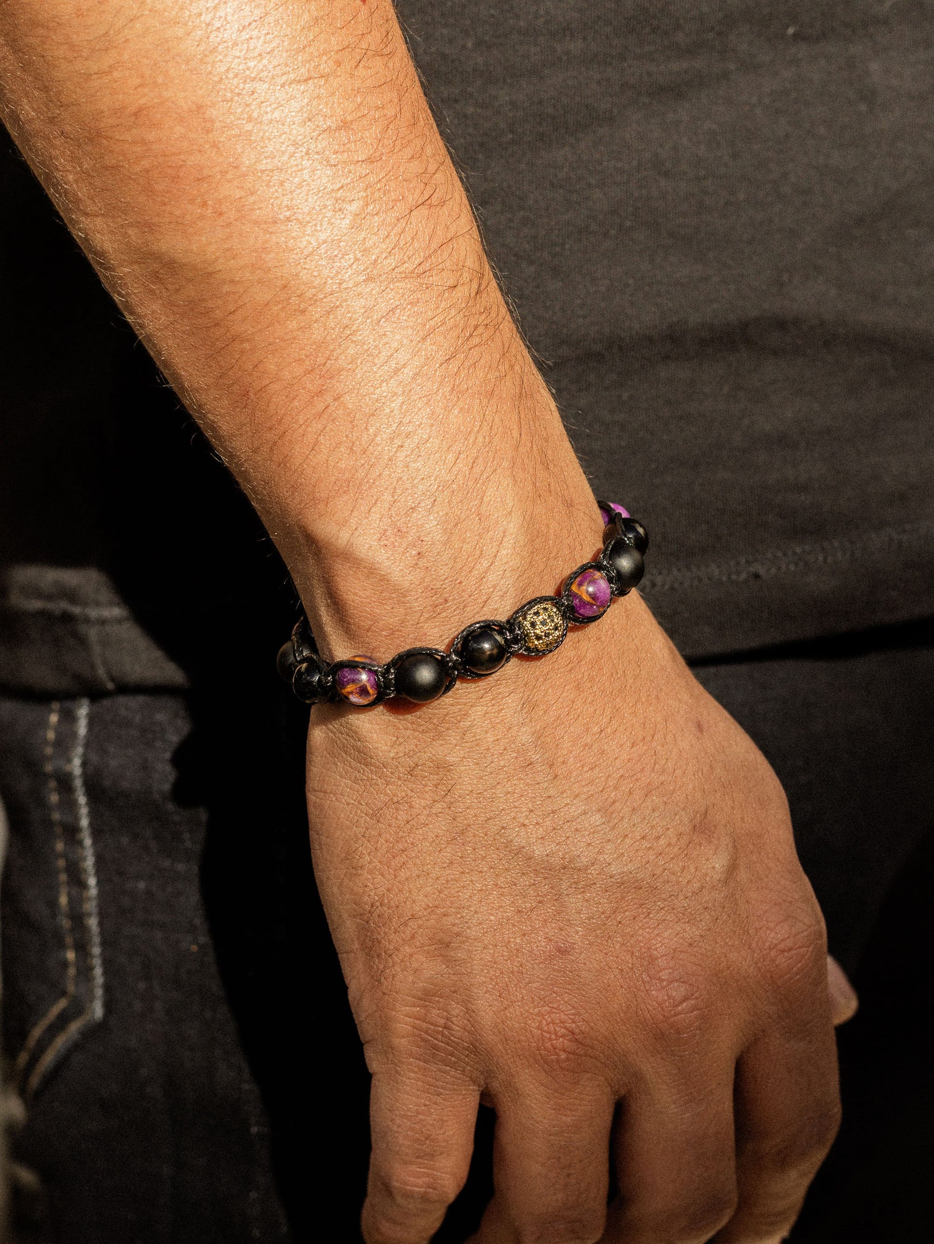 Brazalete Broncita Onyx 8mm - imagen 3